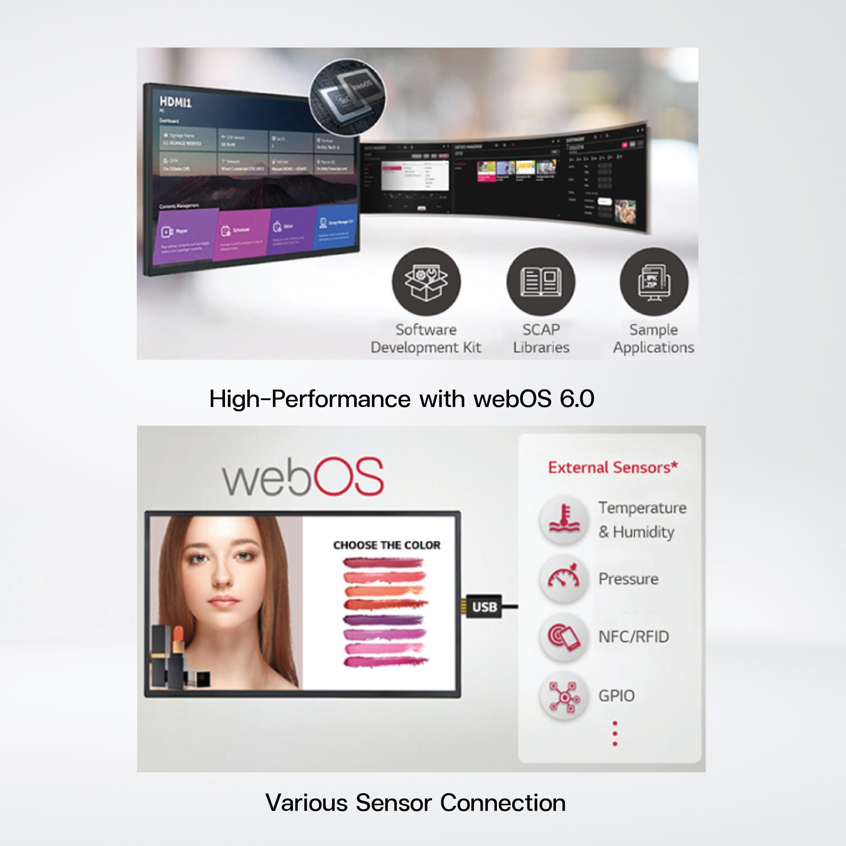 32SM5J-B 32" 400 nit Full HD Standard Signage - Riverplus