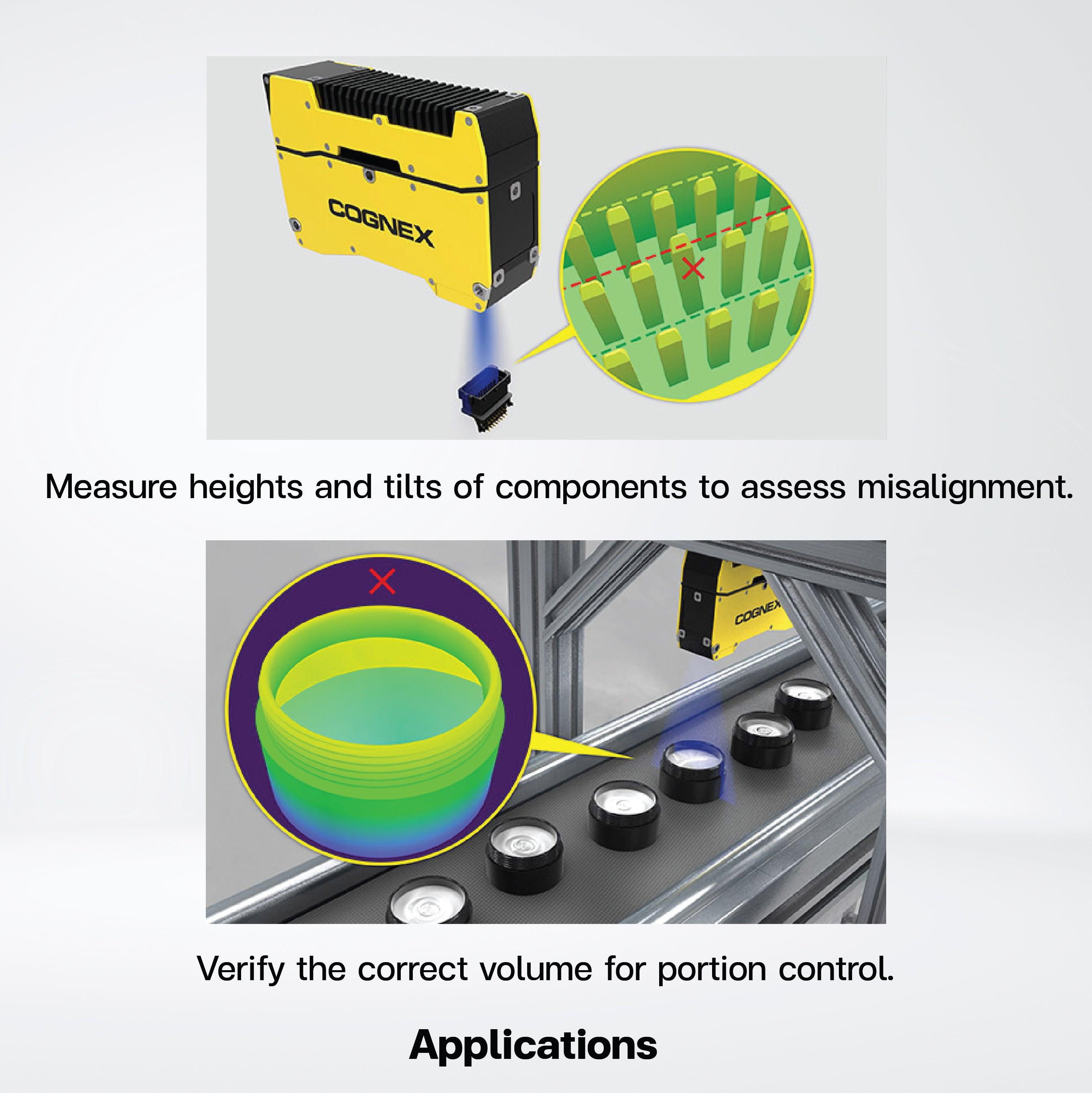 3D-L4000 with VisionPro , 3D laser displacement sensor with PC-based development environment - Riverplus
