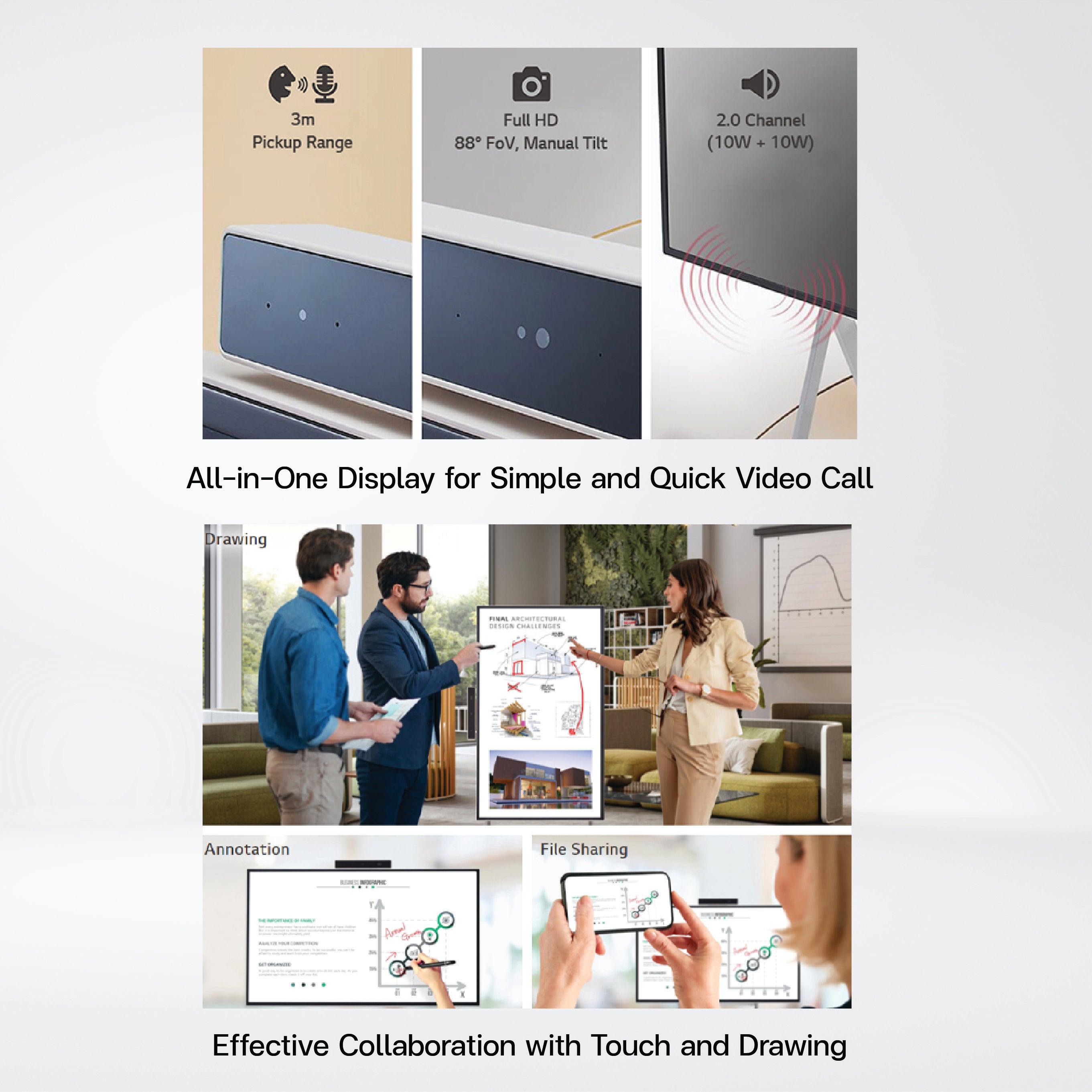 43HT3WJ 43" 350 nit One:Quick Flex - Riverplus