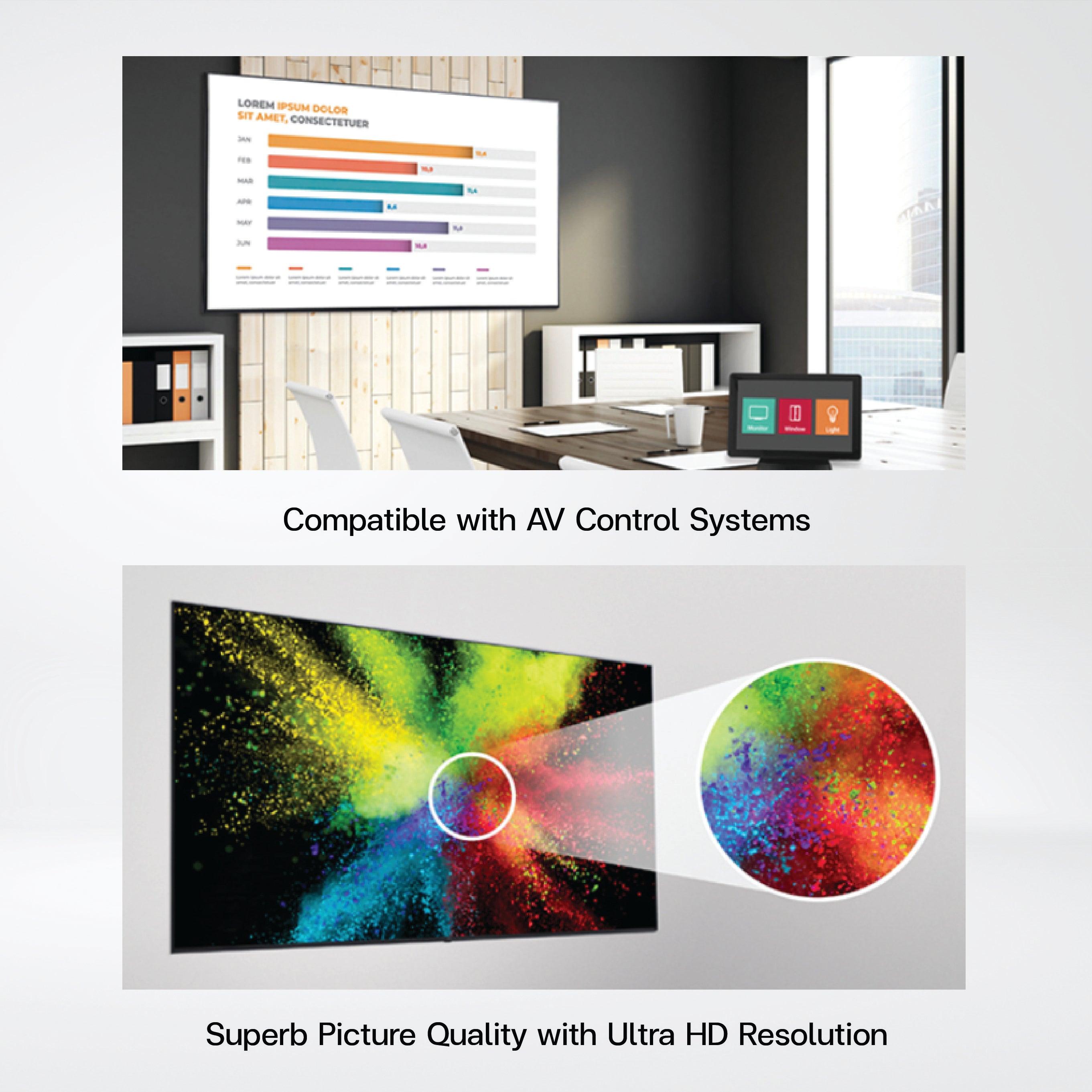 43UL3J-B 43” 300 nits webOS UHD Signage - Riverplus