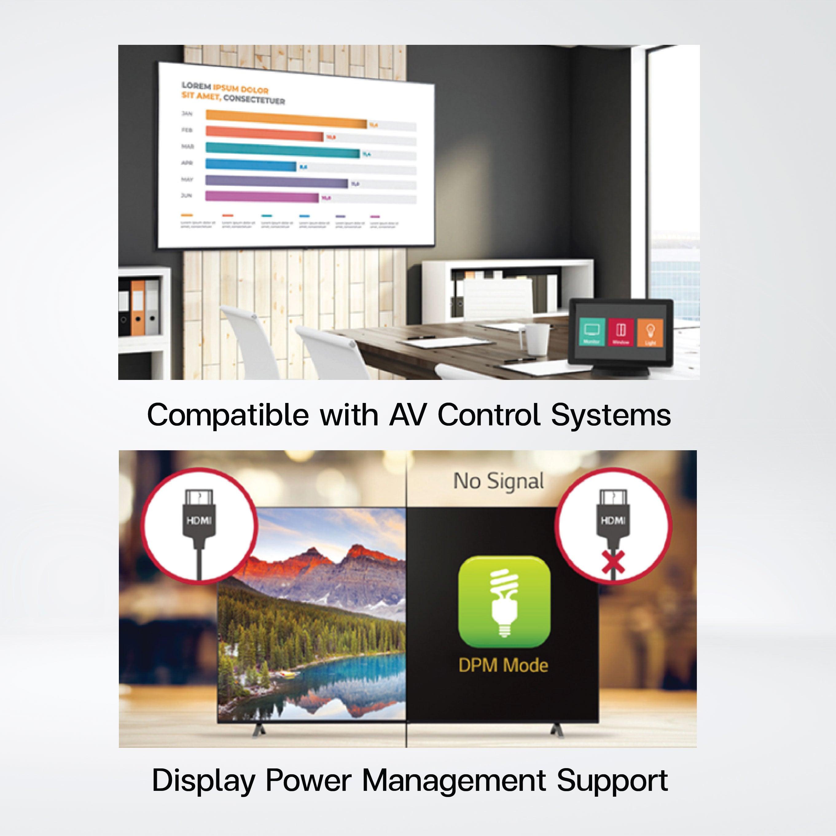 43UR640S 43” 300 nits UHD TV Signage - Riverplus