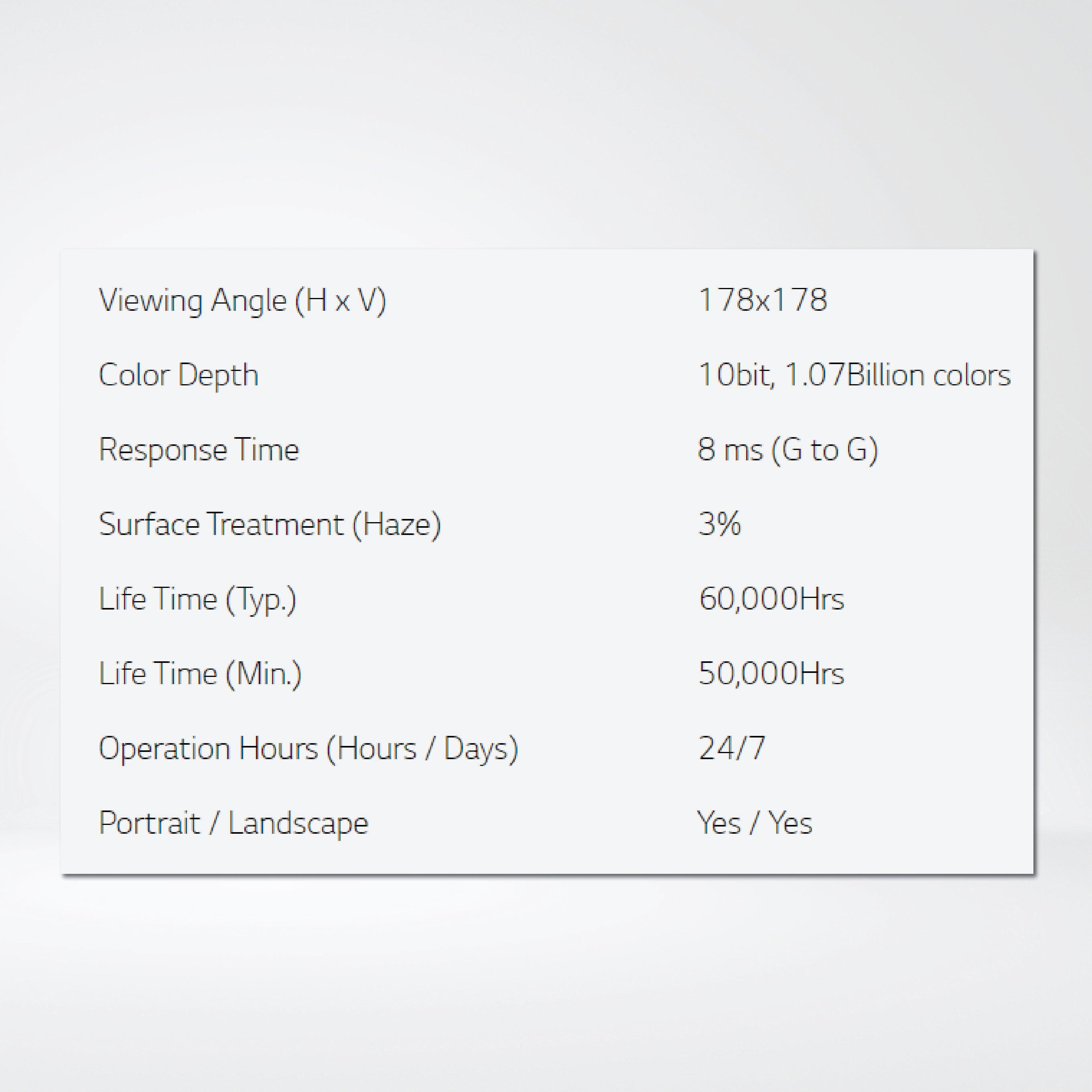 49VL5PJ 49" 500 nits FHD Slim Bezel Video Wall - Riverplus