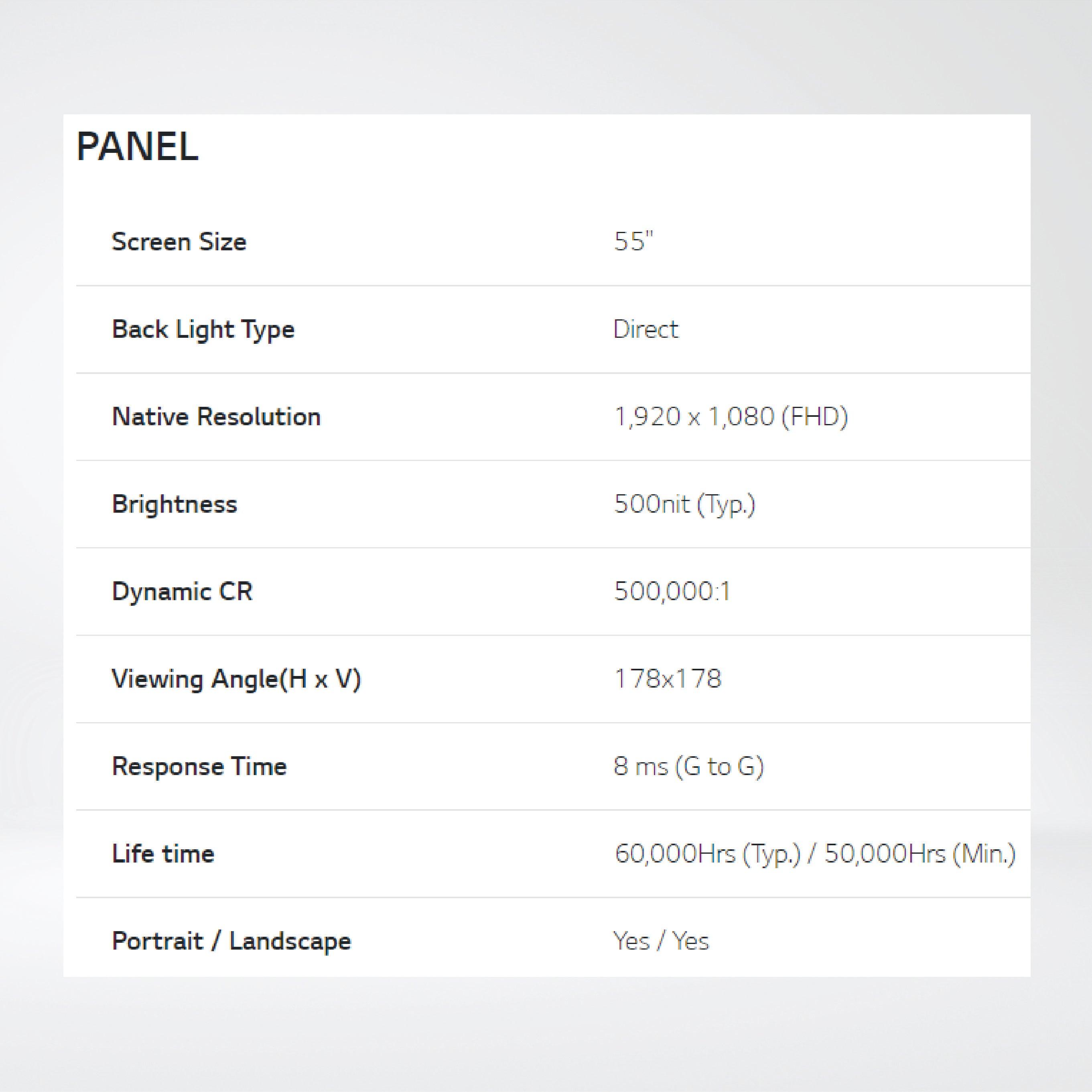 55VSM5J-H VSM5J Series - 55'' 500 nits FHD 0.44mm Ultra Slim Bezel Video Wall - Riverplus