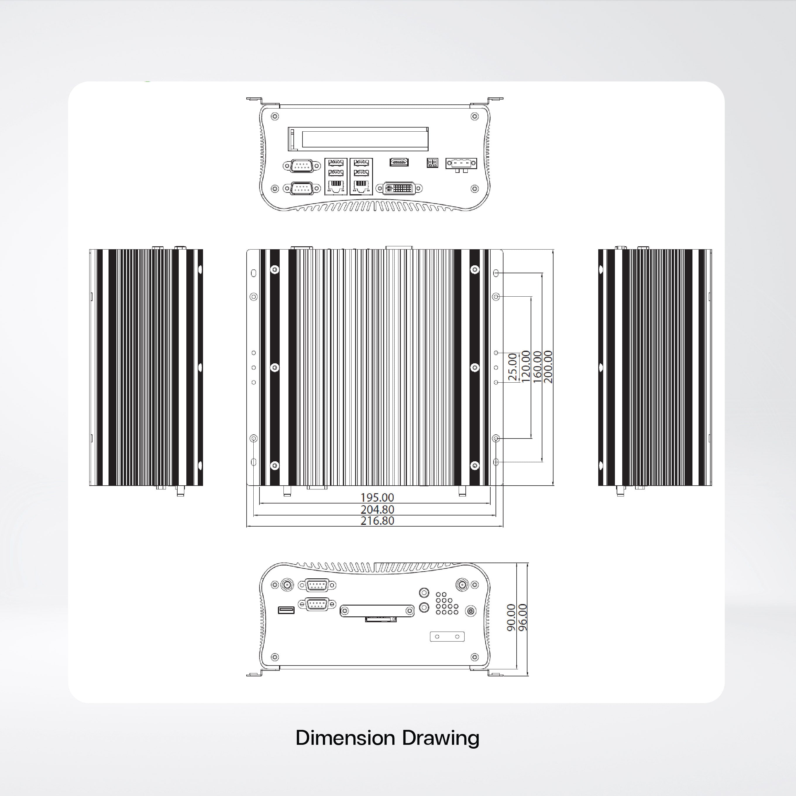 NISE2410E-J1900-WOA J1900 2.0GHz-RAM4GB DDR3L-wADP