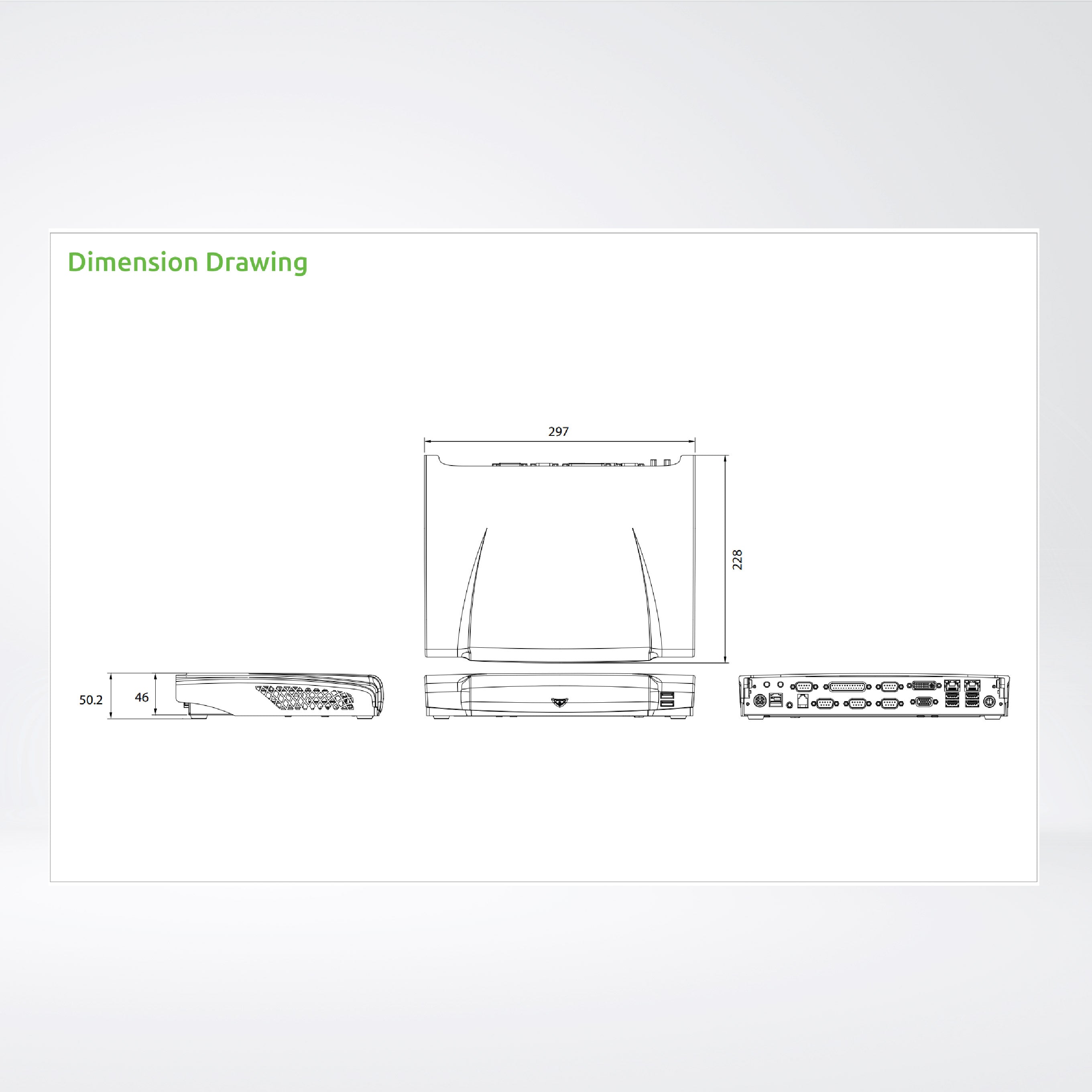NPB-3550-010 High Value Fanless Point-of-Sales Box System