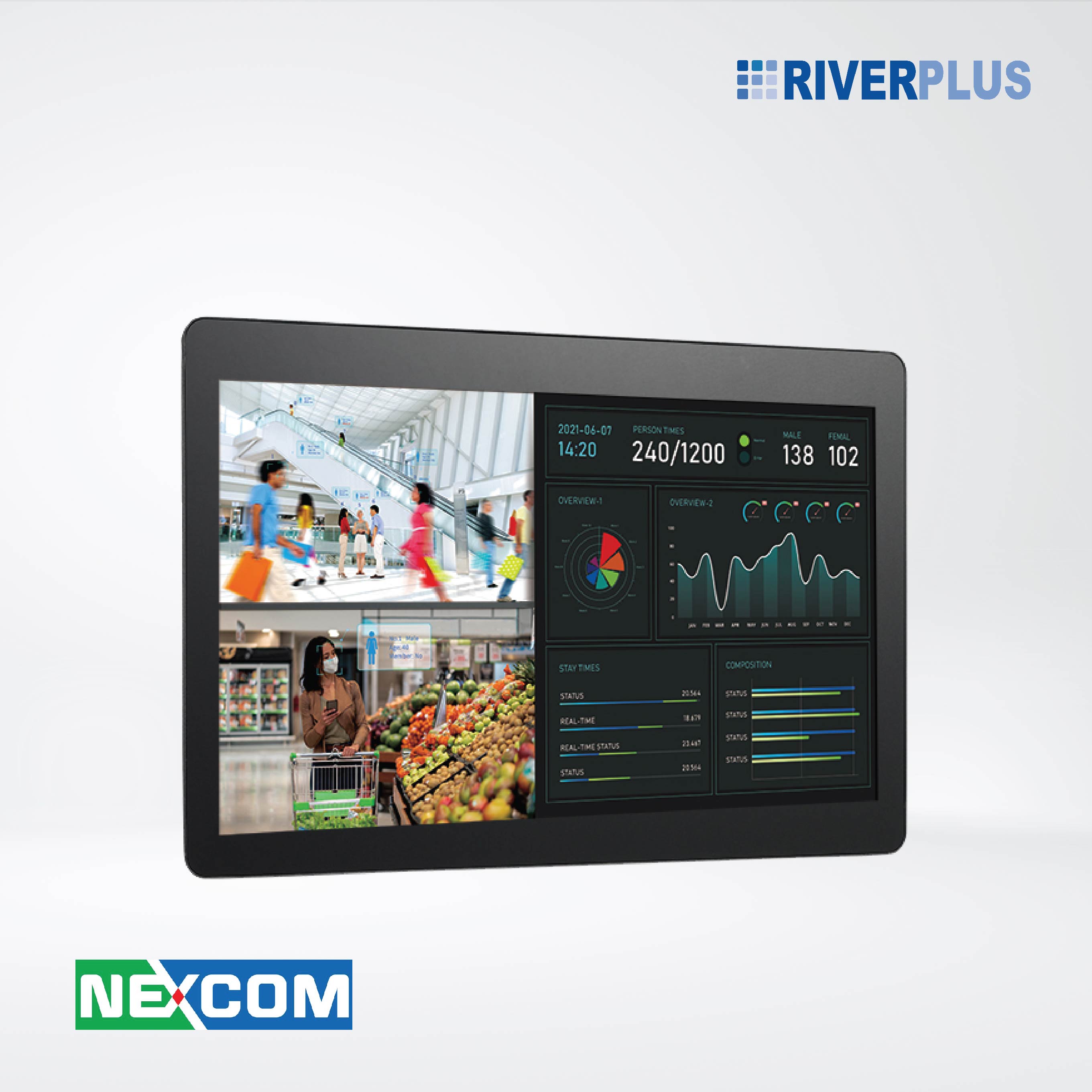 XPPC 16-200 15.6” TFT FHD 16:9 Slim Bezel Multi-Touchscreen Core™ i5-1145G7E 1.50 GHz