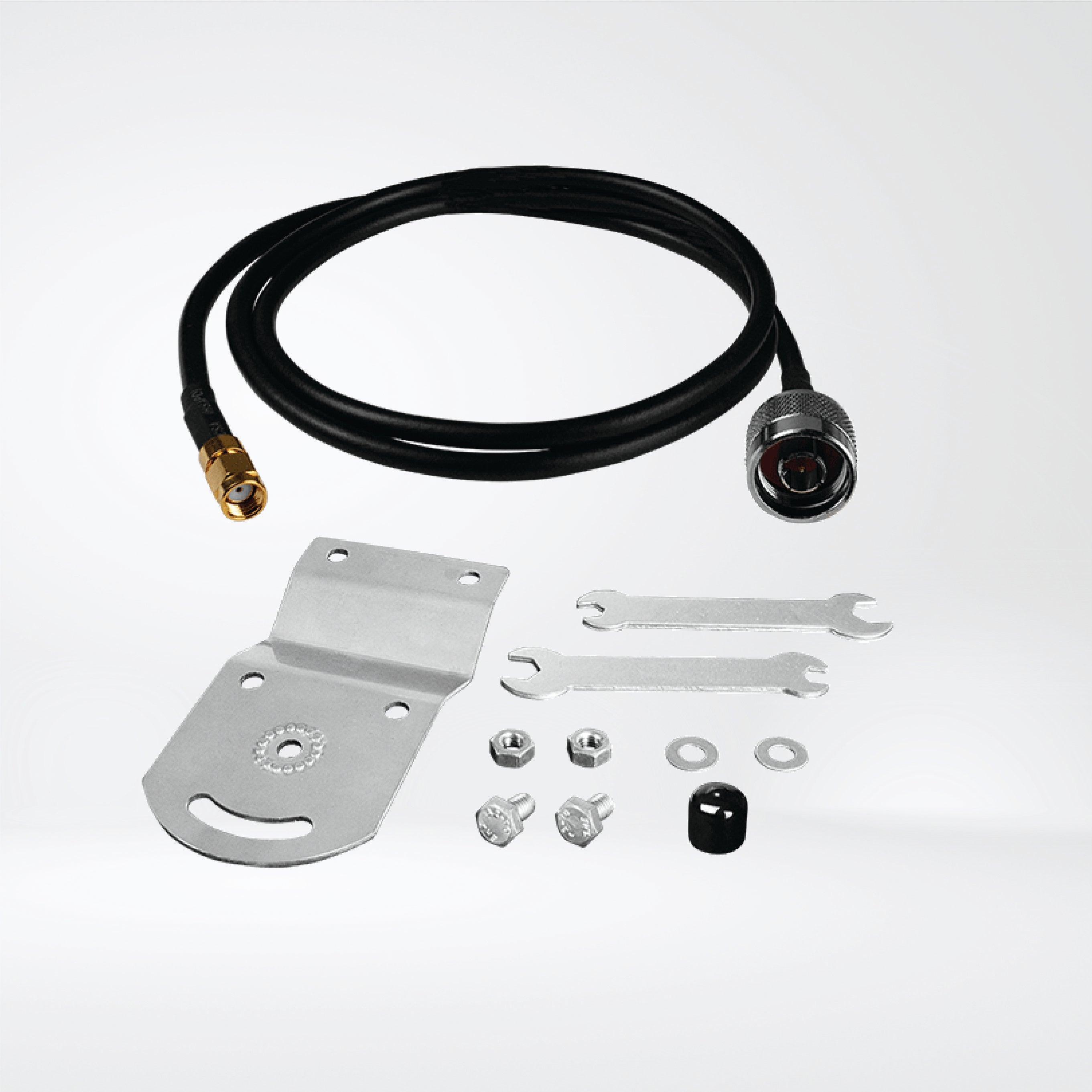 ANT-18 18 dBi, 2.4 GHz directional panel antennna with 1M cable (RP-SMA Male Plug) - Riverplus
