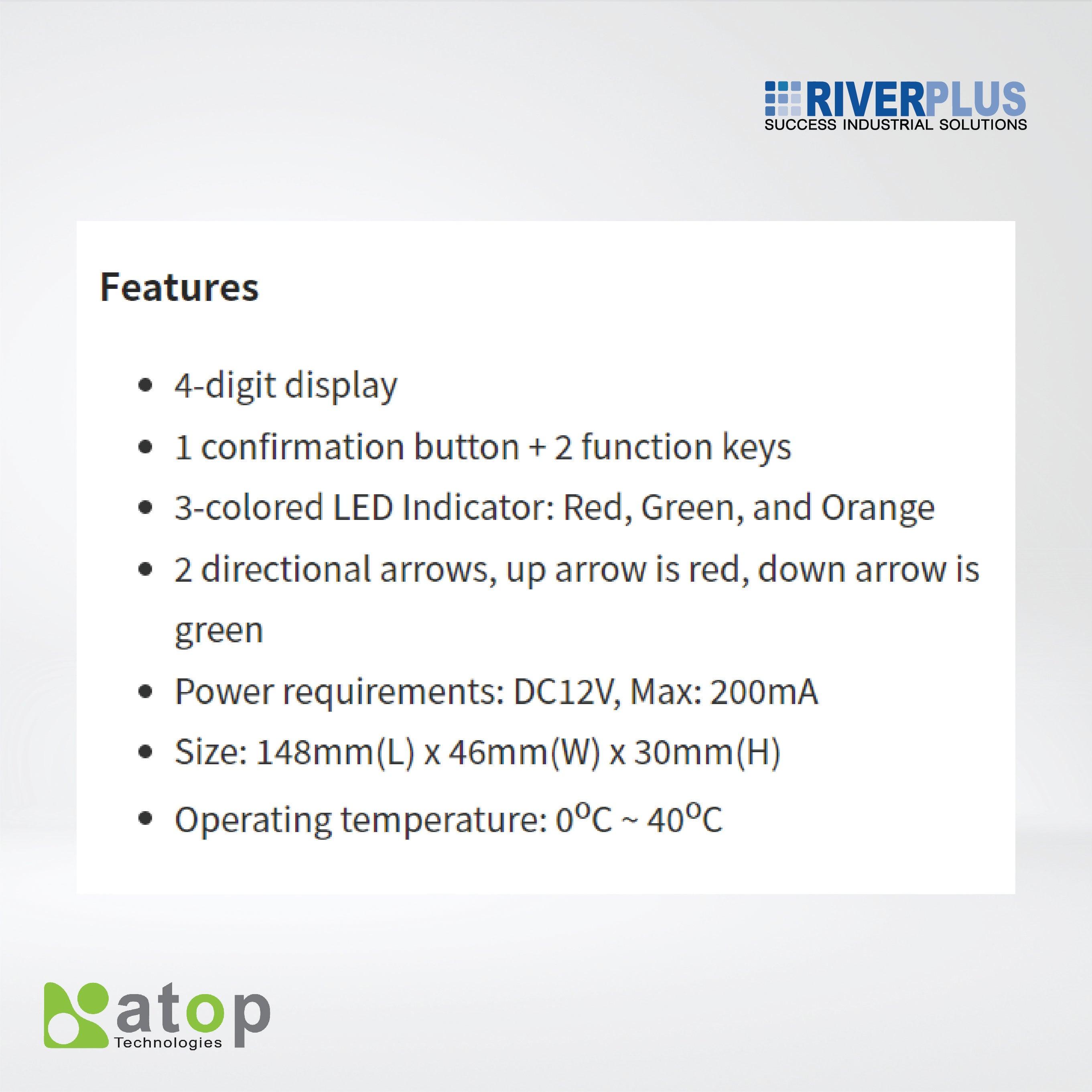 AT504A 4-Digit Directional Pick Tag - Riverplus