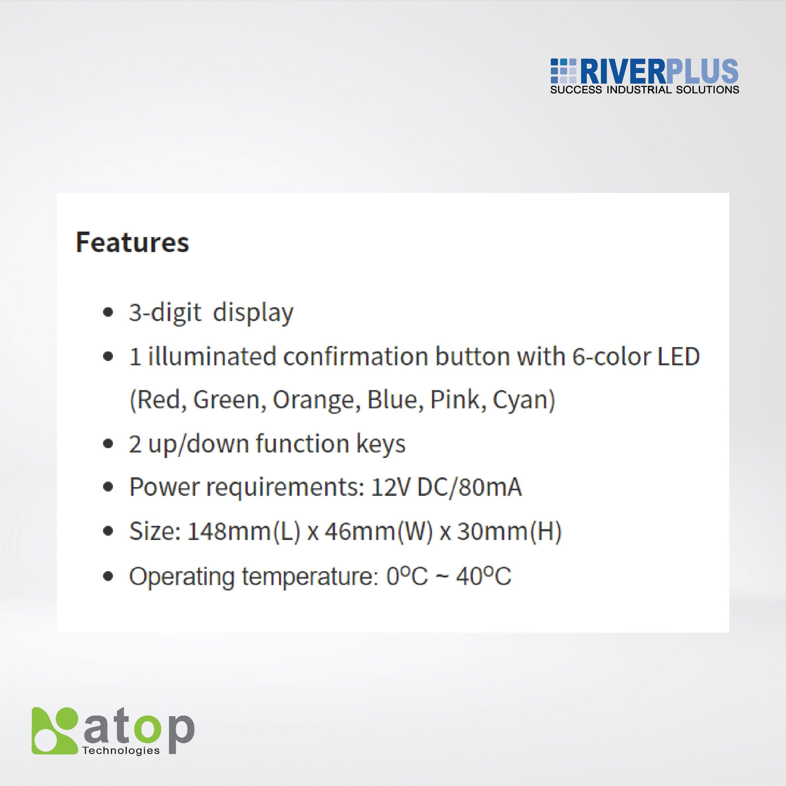 AT703(L) 3-Digit Pick Tag - Riverplus