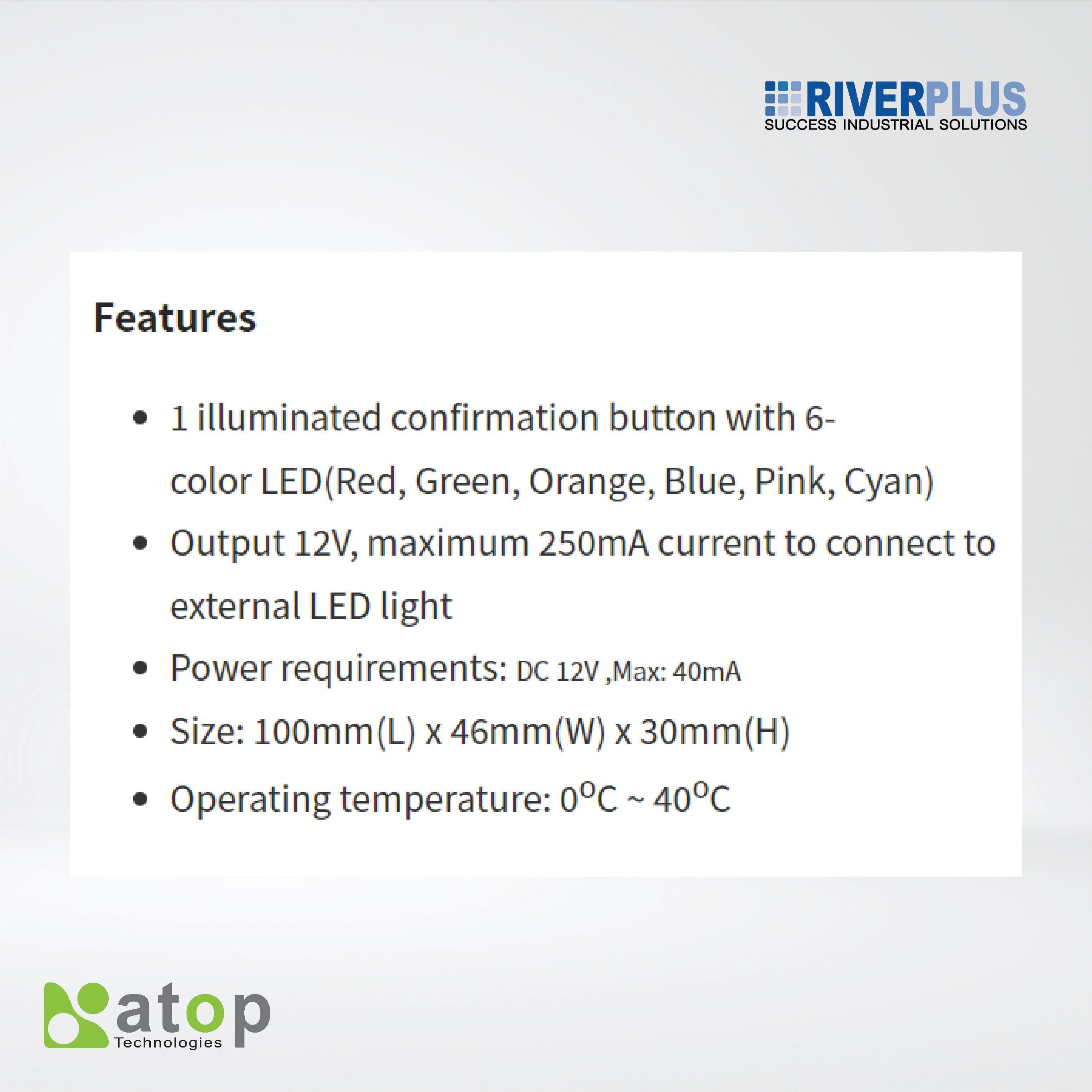 AT70N-O Economic Pick Tag with extension extension output - Riverplus