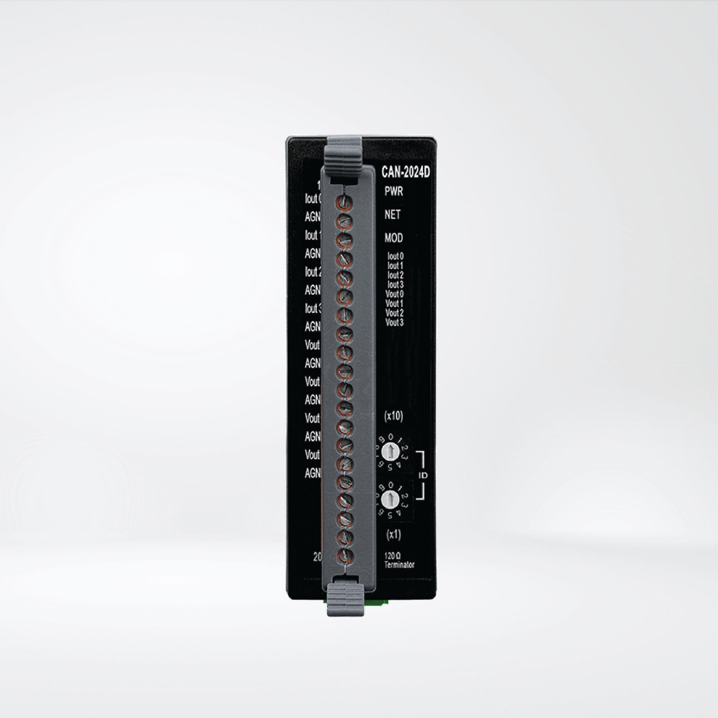 CAN-2024D DeviceNet Slave Module of 4-channel 14-bit AO - Riverplus