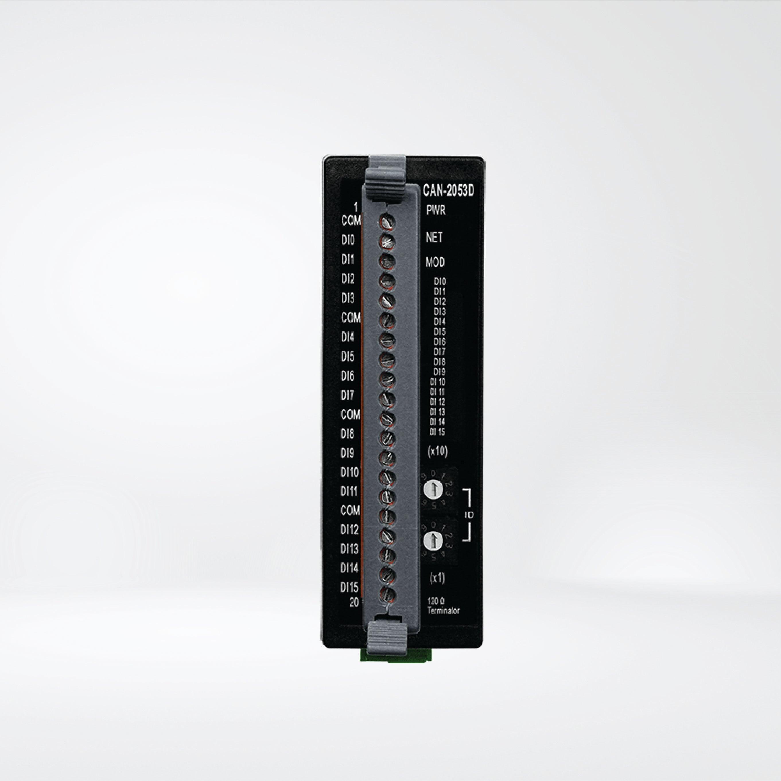 CAN-2053D DeviceNet Slave Module of 16-channel Isolated (Wet) DI - Riverplus