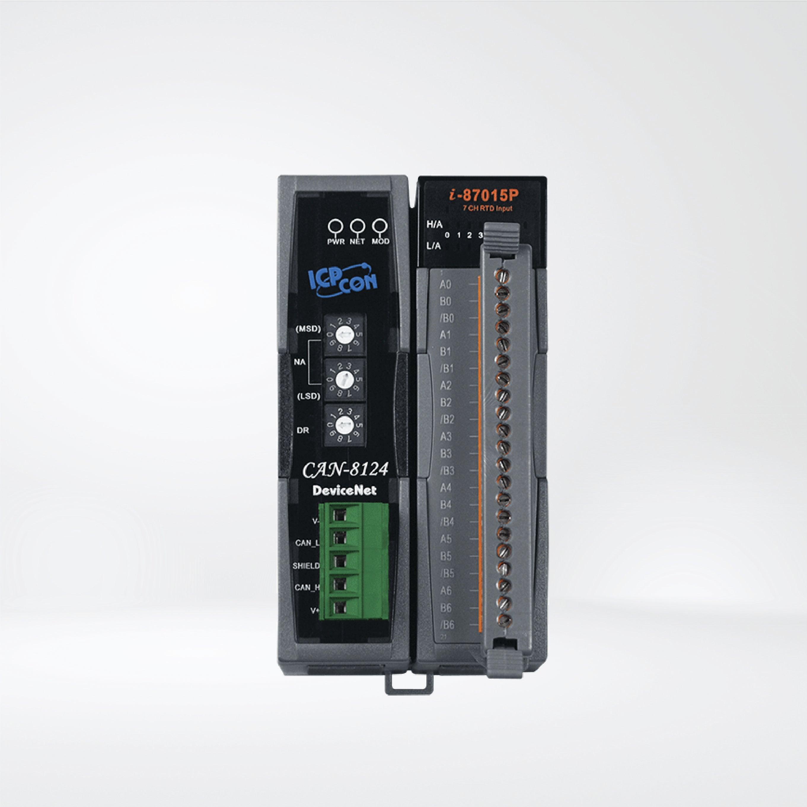 CAN-8124-G DeviceNet Remote I/O Unit with 1 I/O Slot - Riverplus