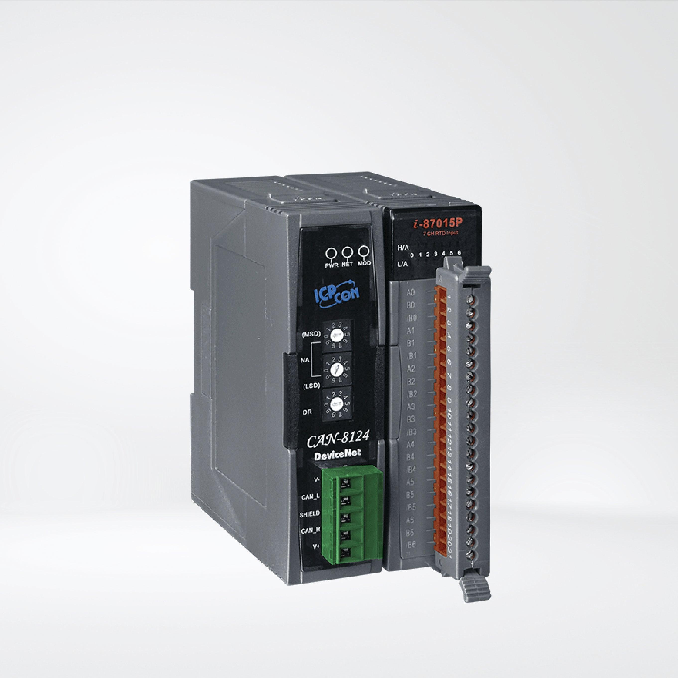 CAN-8124-G DeviceNet Remote I/O Unit with 1 I/O Slot - Riverplus