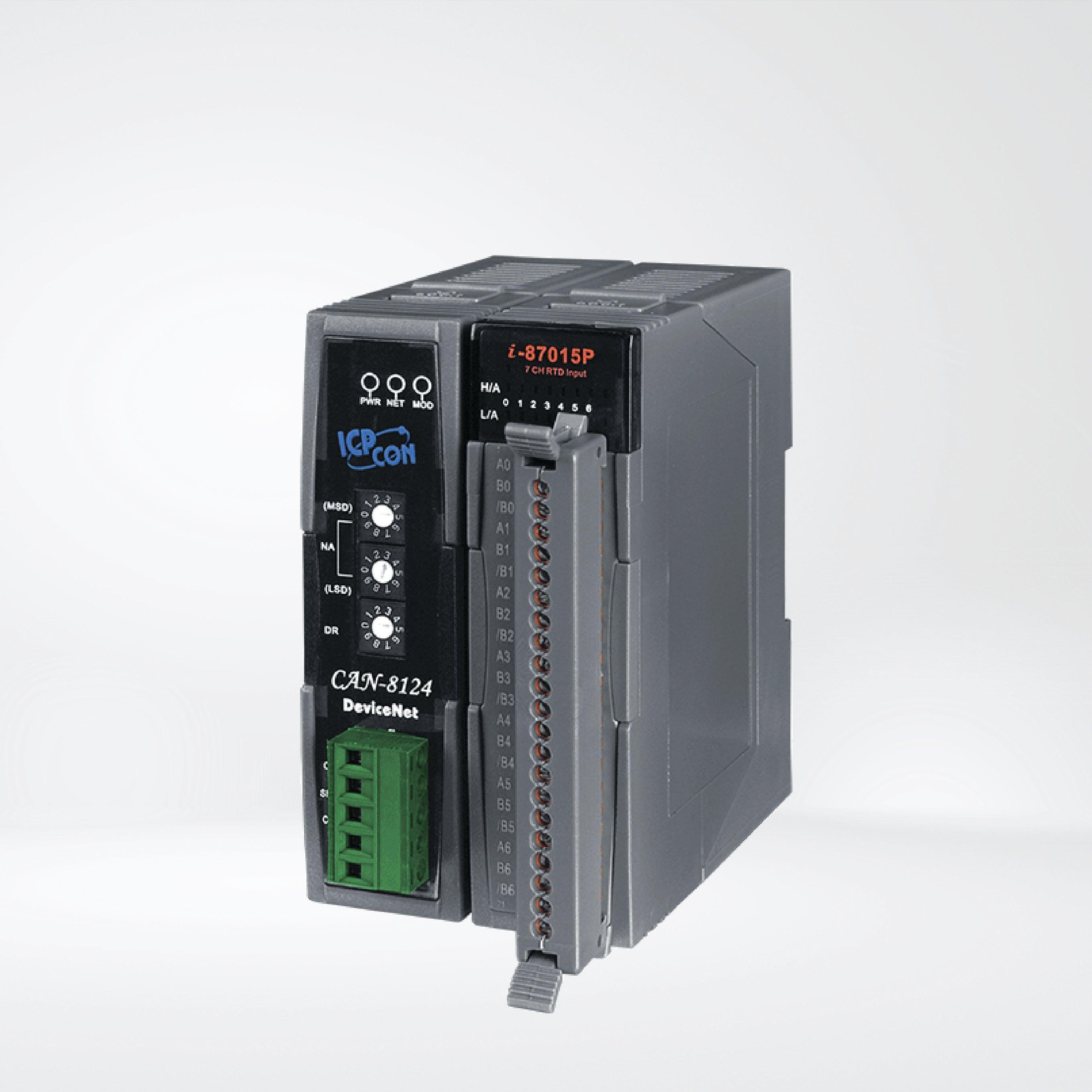 CAN-8124-G DeviceNet Remote I/O Unit with 1 I/O Slot - Riverplus