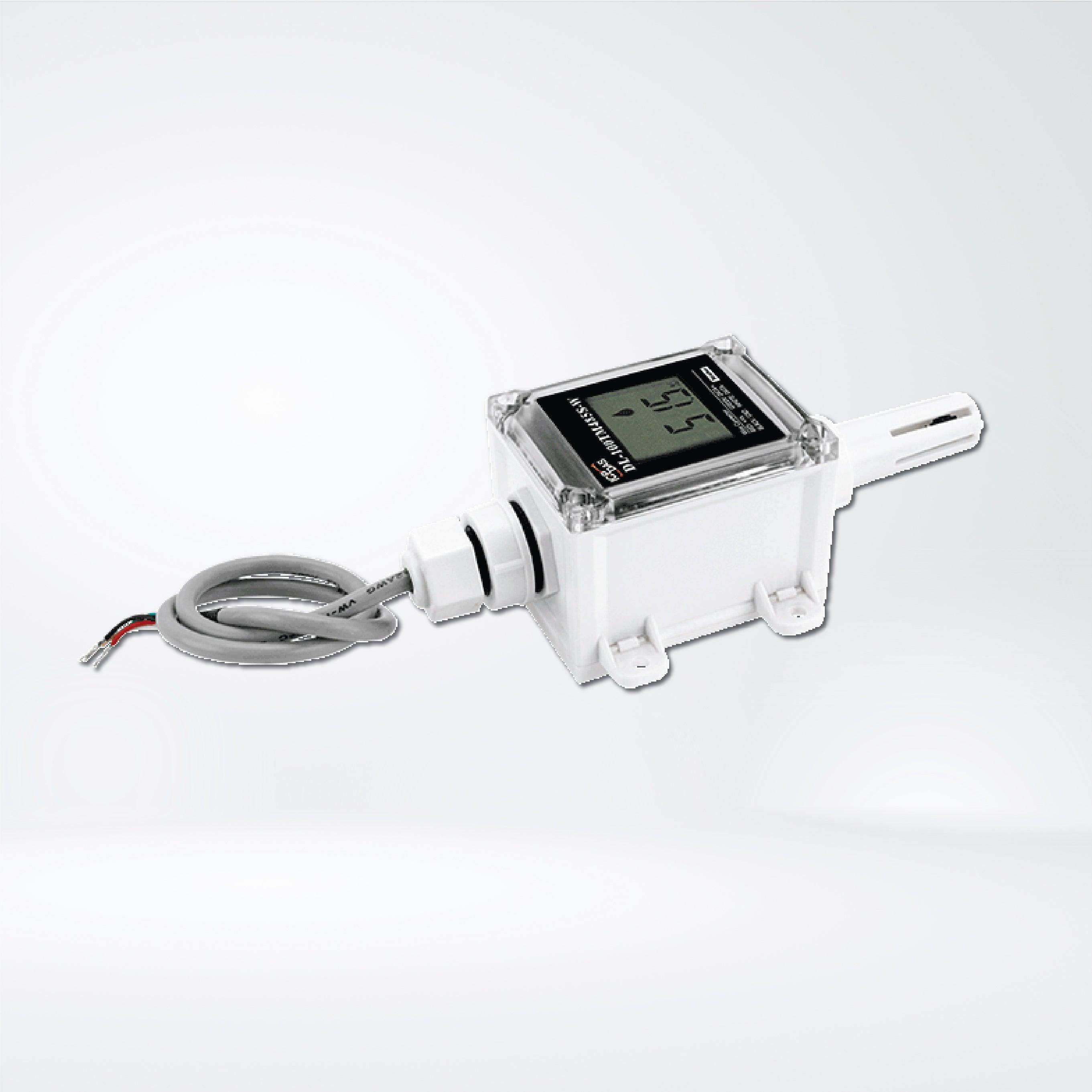 DL-100TM485S-W IP66 Remote Temperature and Humidity Data Logger with LCD Display (RS-485) - Riverplus