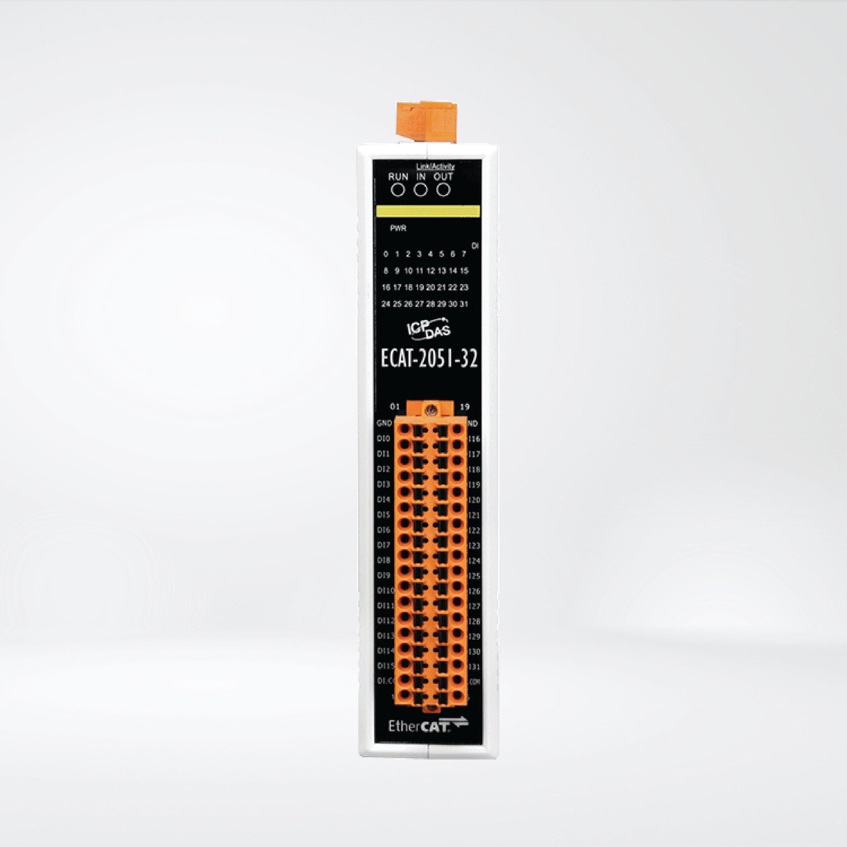 ECAT-2051-32 EtherCAT Slave I/O Module with Isolated 32-ch DI - Riverplus
