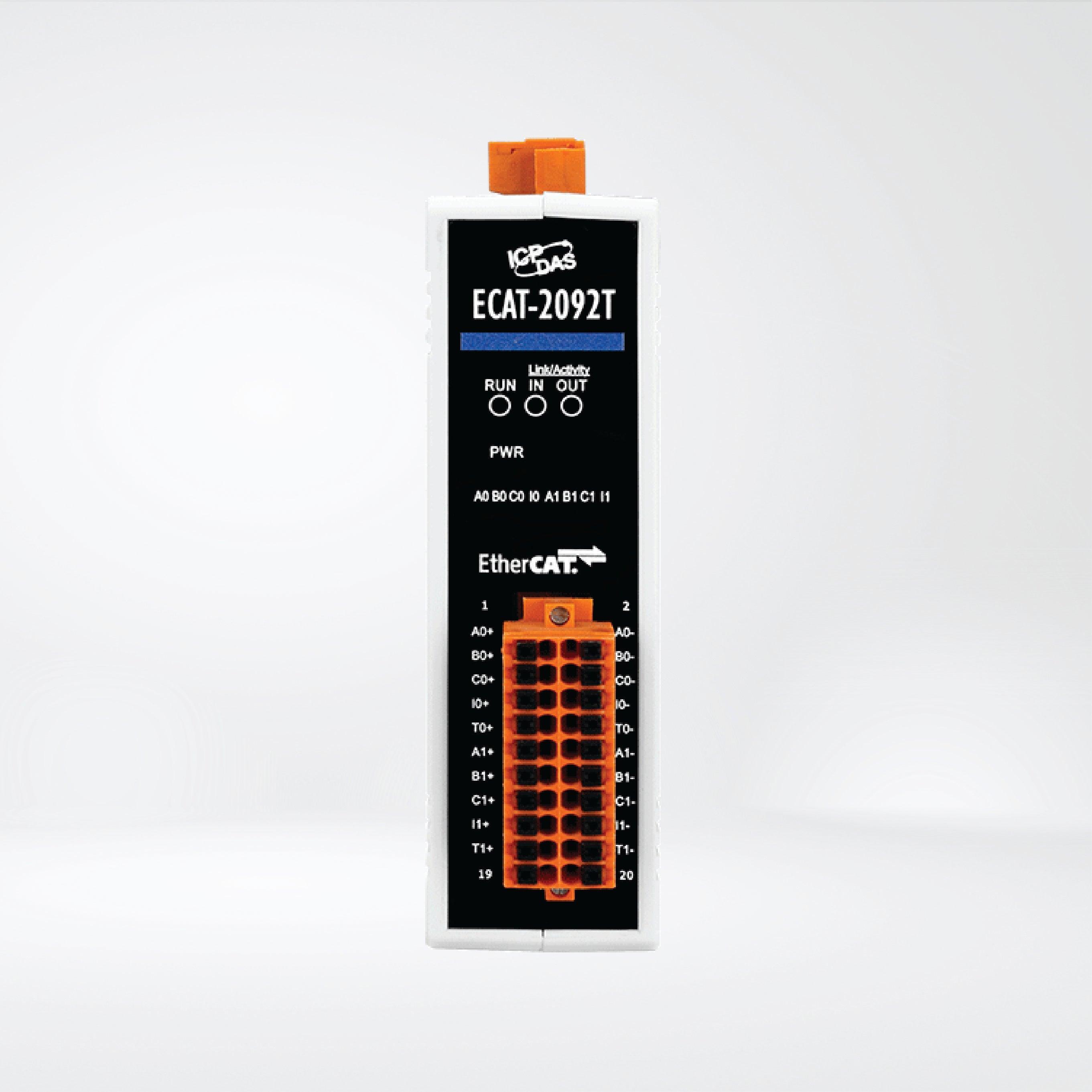 ECAT-2092T EtherCAT Two-Channel Incremental Encoder Counter - Riverplus