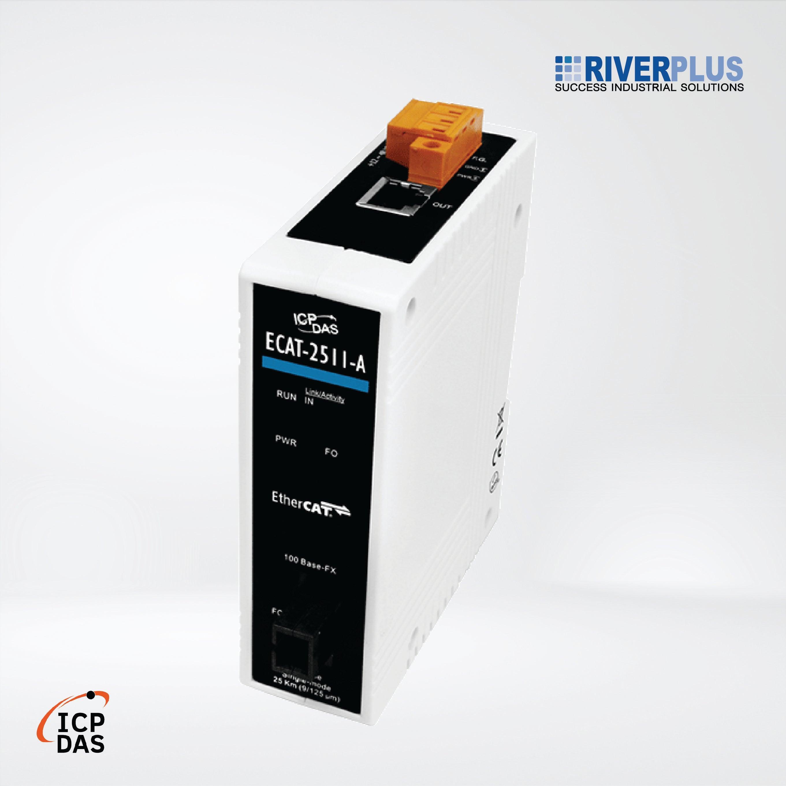 ECAT-2511-A EtherCAT to Single-mode Fiber Converter - Riverplus