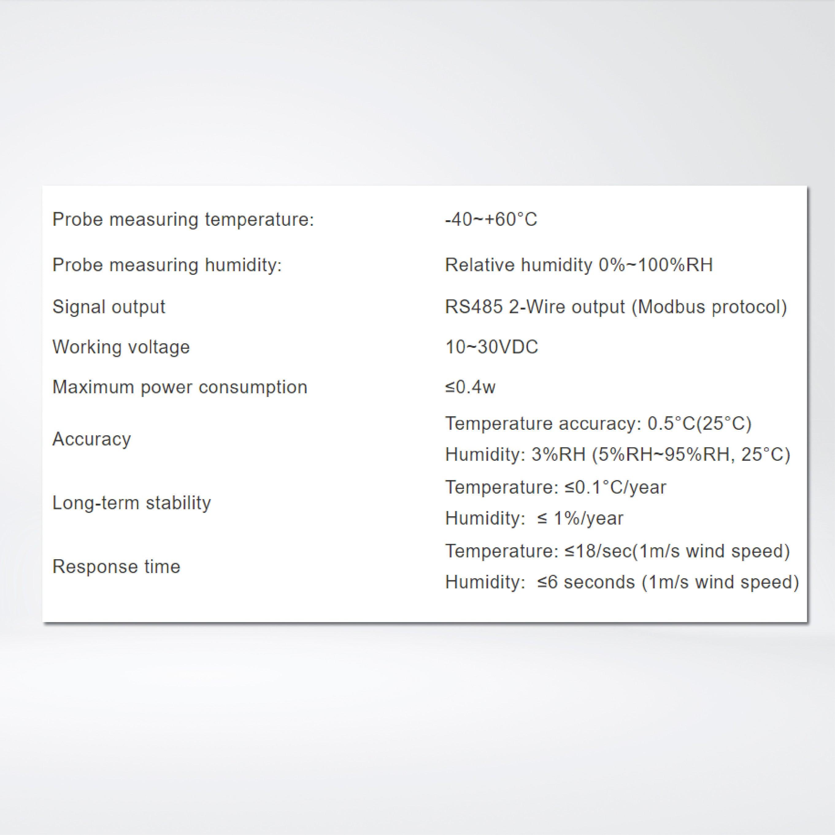 ES102TH Outdoor Temperature and Humidity Sensor - Riverplus