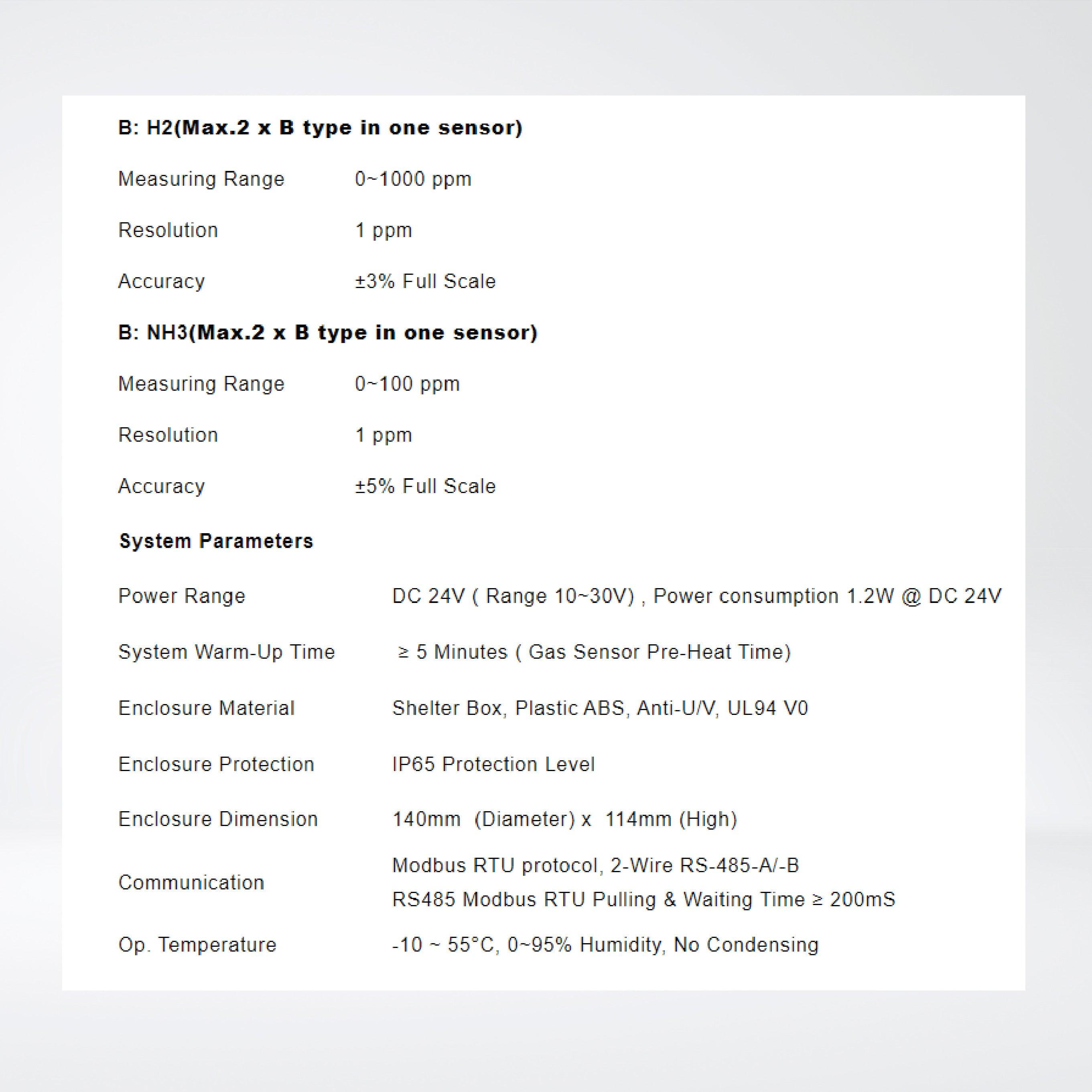 ES105M Outdoor Multiple Air Sensor - Riverplus