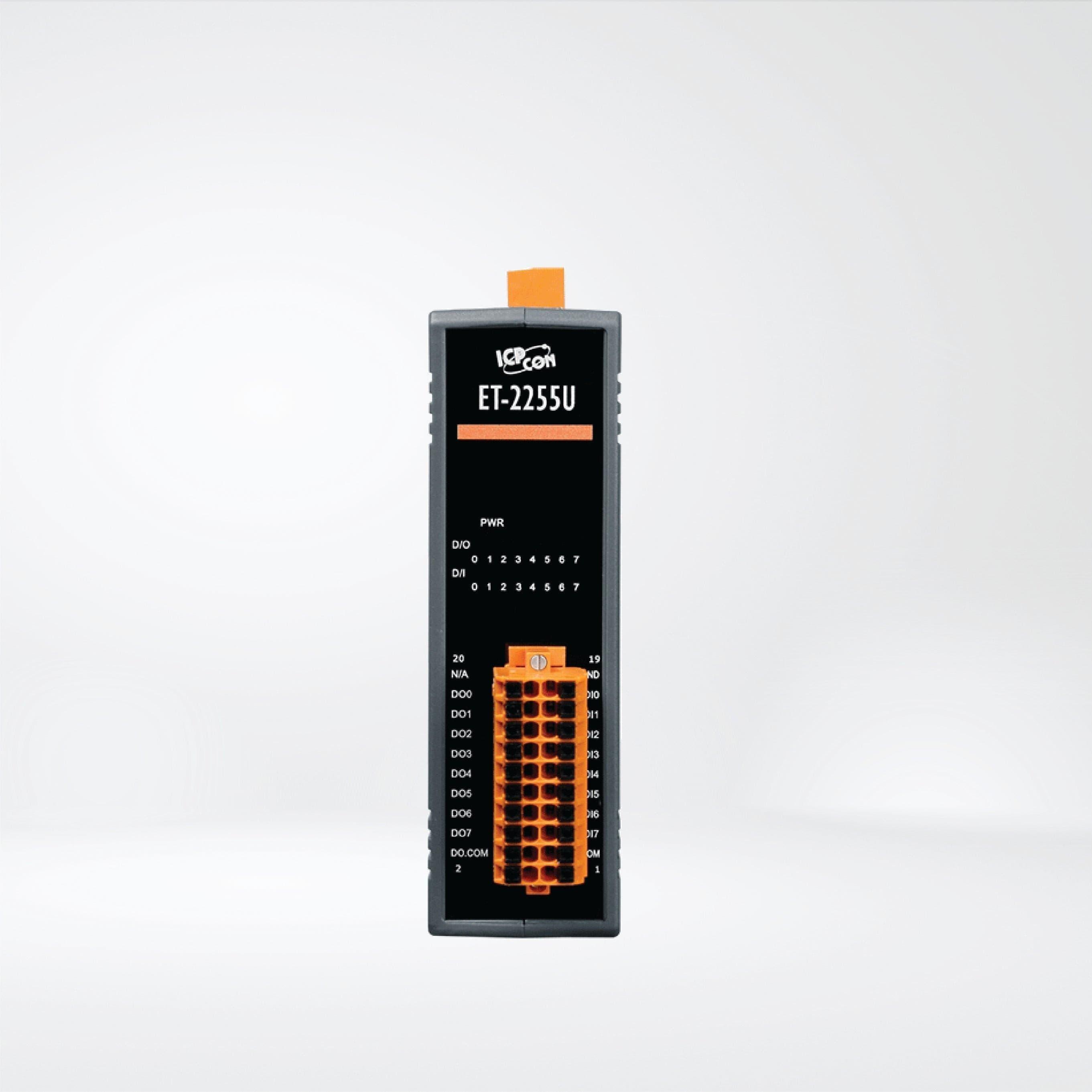 ET-2255U 8-ch DI and 8-ch Sink/Source-type DO - Riverplus