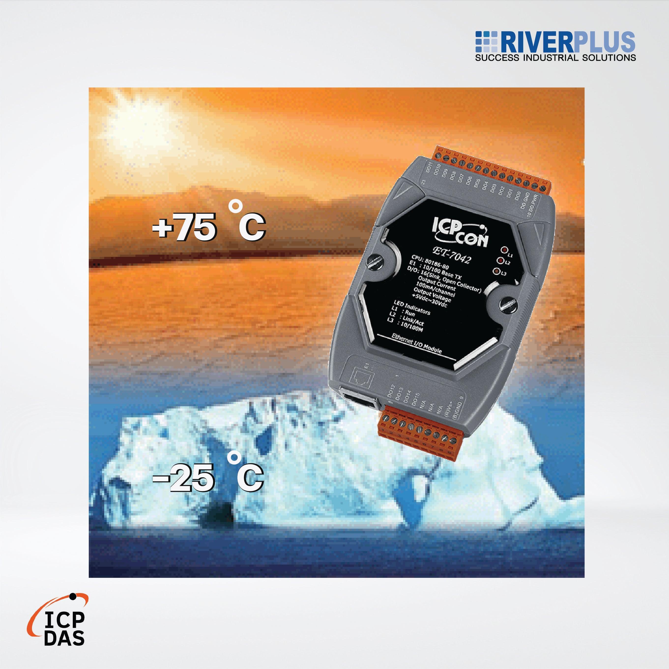 ET-7042 Ethernet I/O Module 16-ch DO - Riverplus