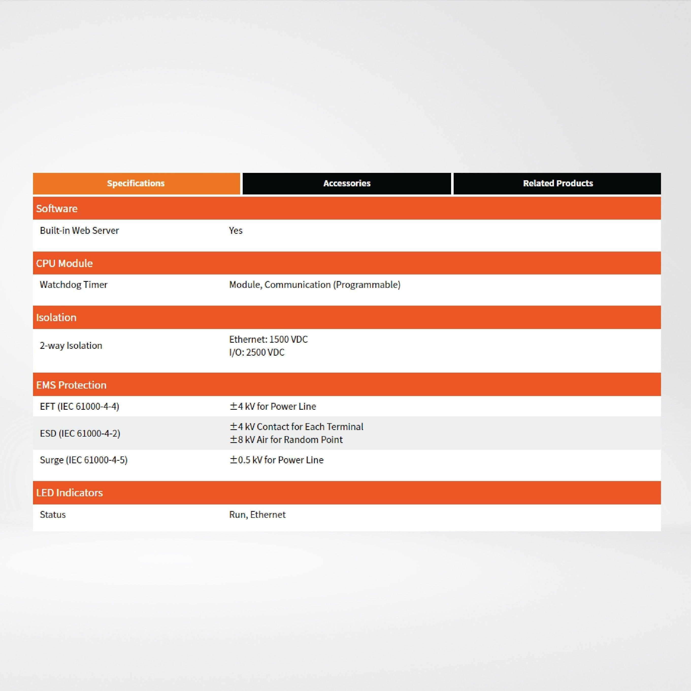 ET-7042 Ethernet I/O Module 16-ch DO - Riverplus