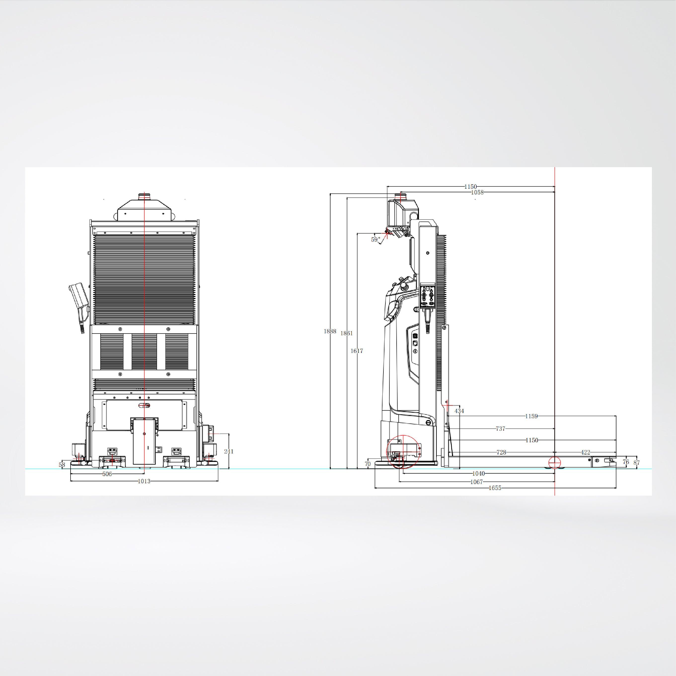 F150A Forklift AMR - Riverplus
