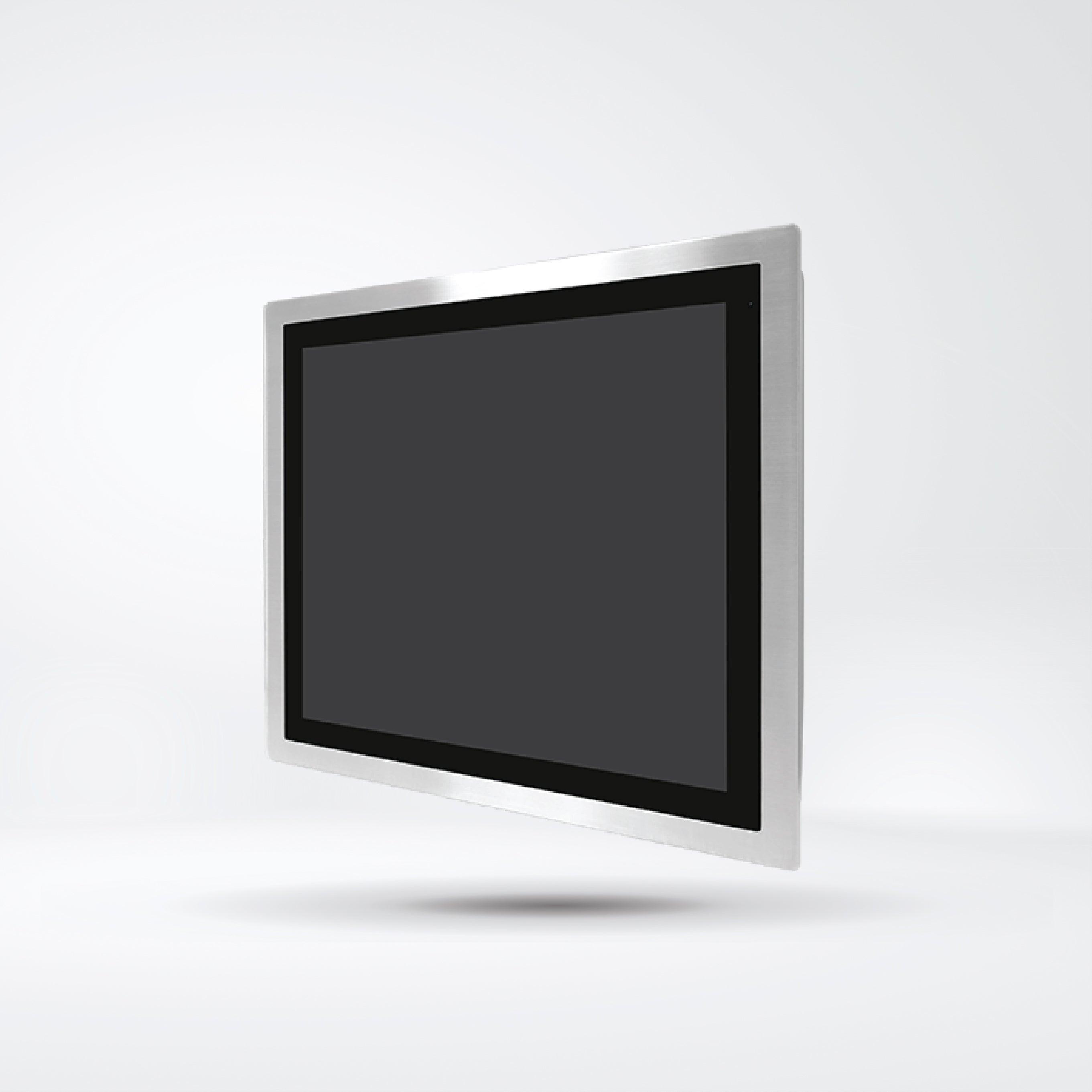 FABS-119P 19” Flat Front Panel IP66 Stainless Chassis Display - Riverplus