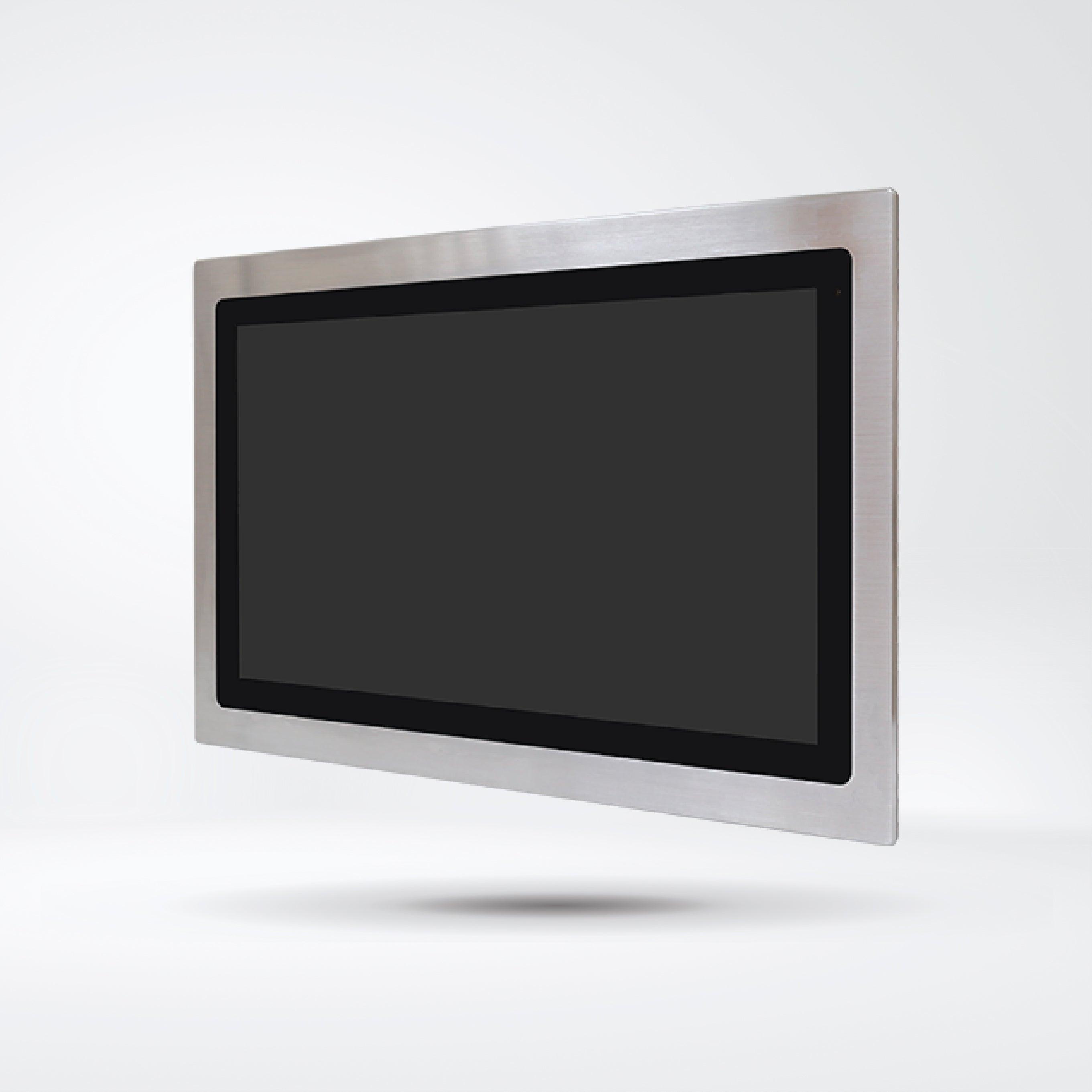 FABS-121R 21.5” Flat Front Panel IP66 Stainless Chassis Display - Riverplus