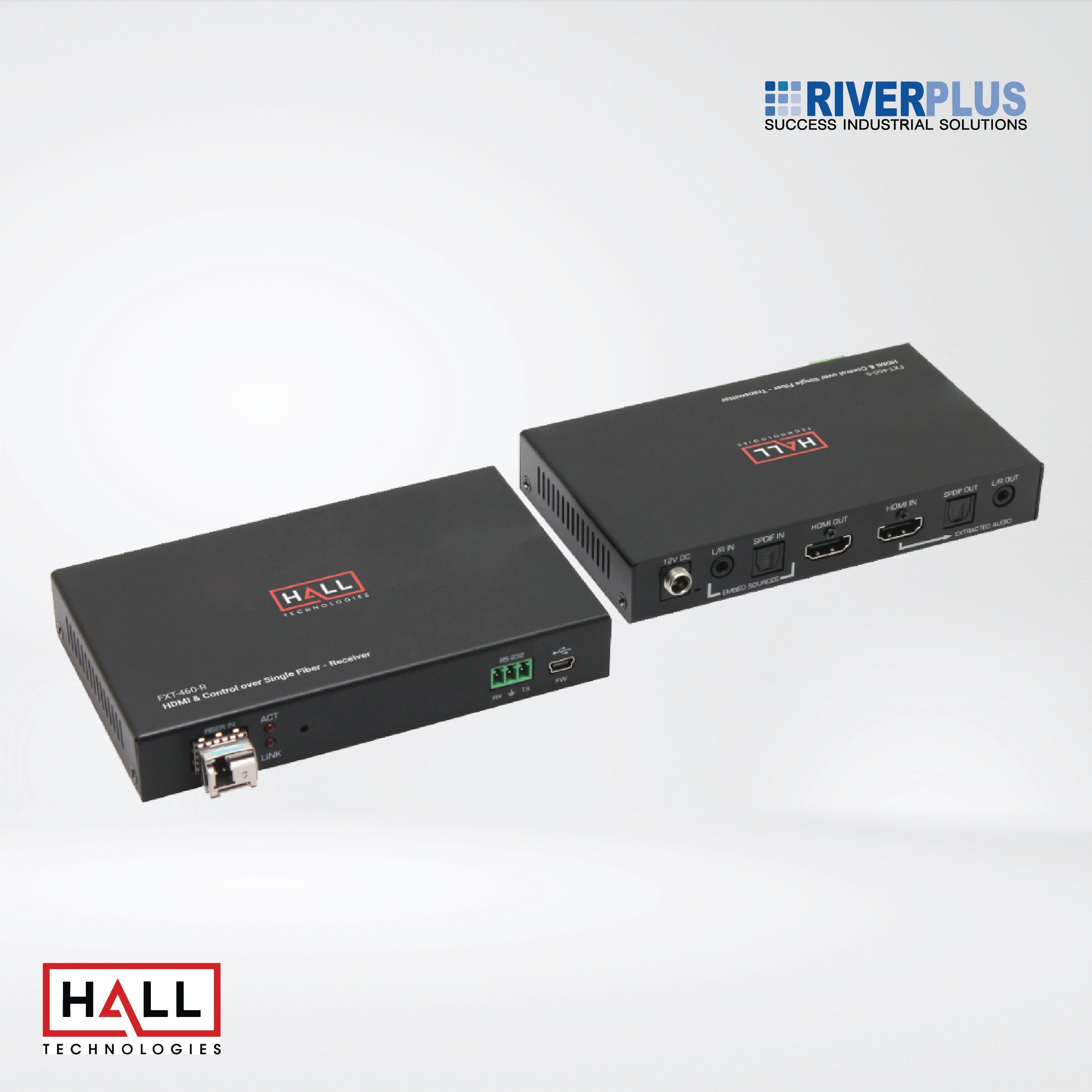 FXT-460-R 4K HDMI 2.0 Fiber Optic Extender - Riverplus