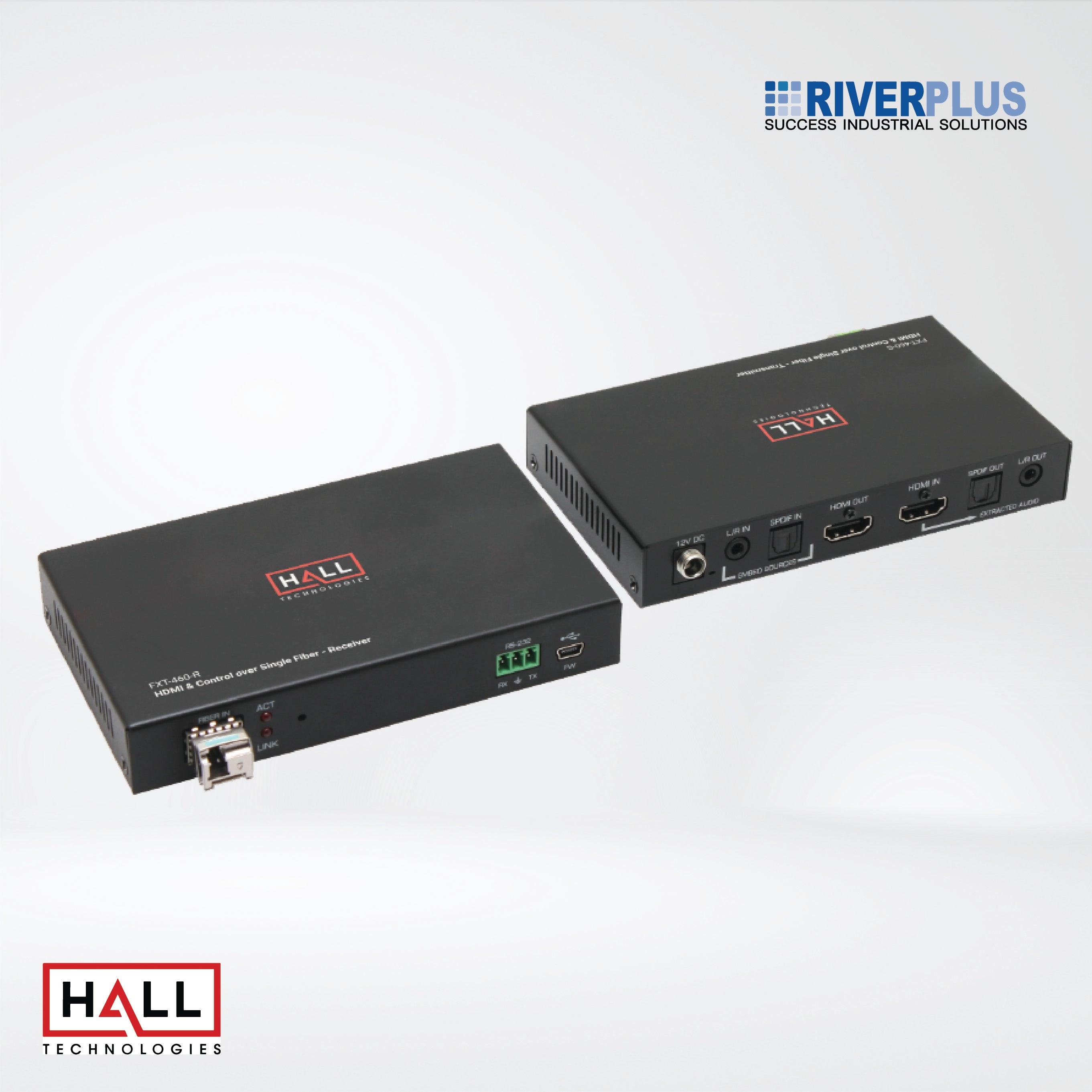 FXT-460-S 4K HDMI 2.0 Fiber Optic Extender - Riverplus