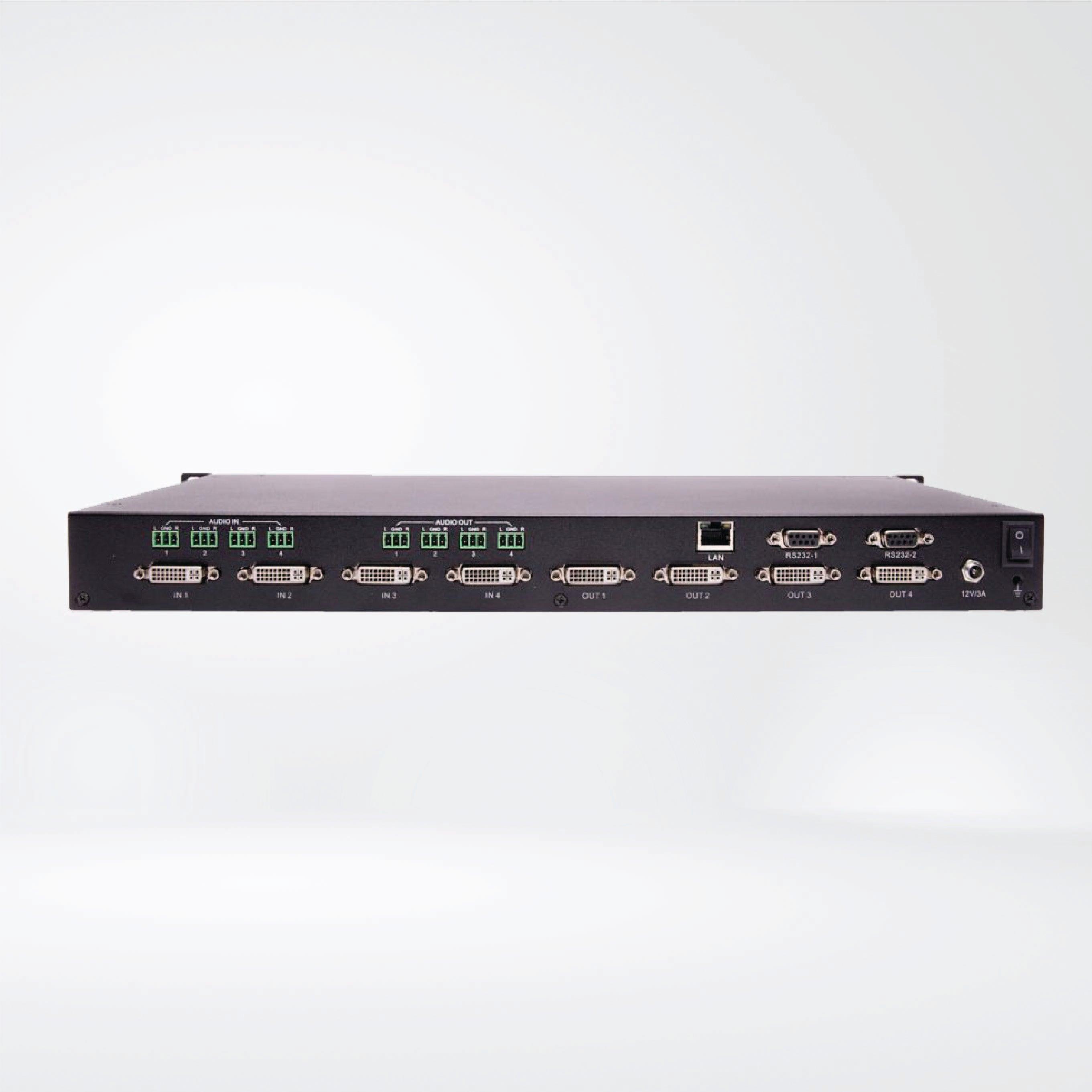 G44-DVI Up to 4 HDMI/DVI/VGA/CVBS/YPbPr inputs ,Resolution up to1080p@60fps. - Riverplus