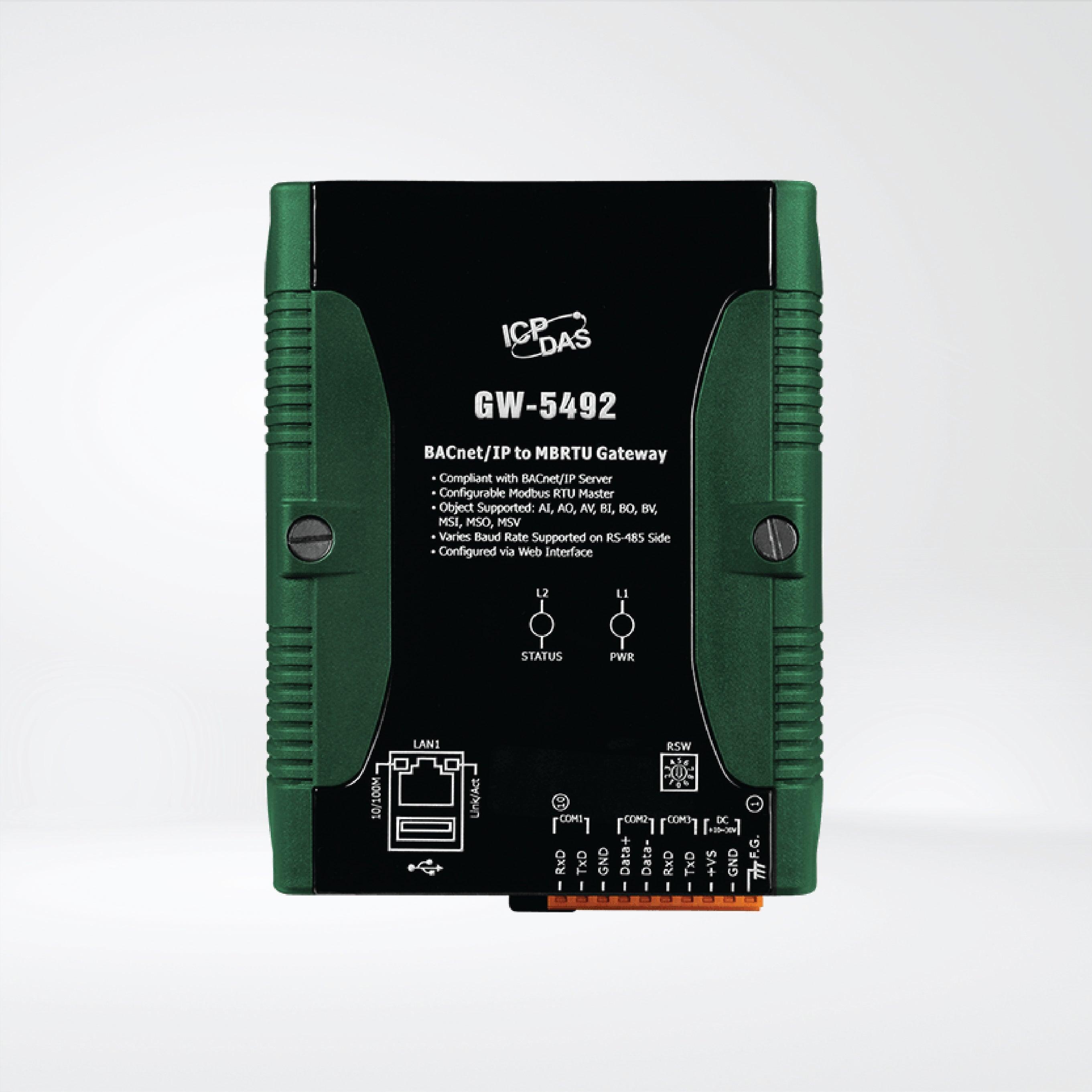 GW-5492 BACnet/IP to Modbus RTU Gateway - Riverplus