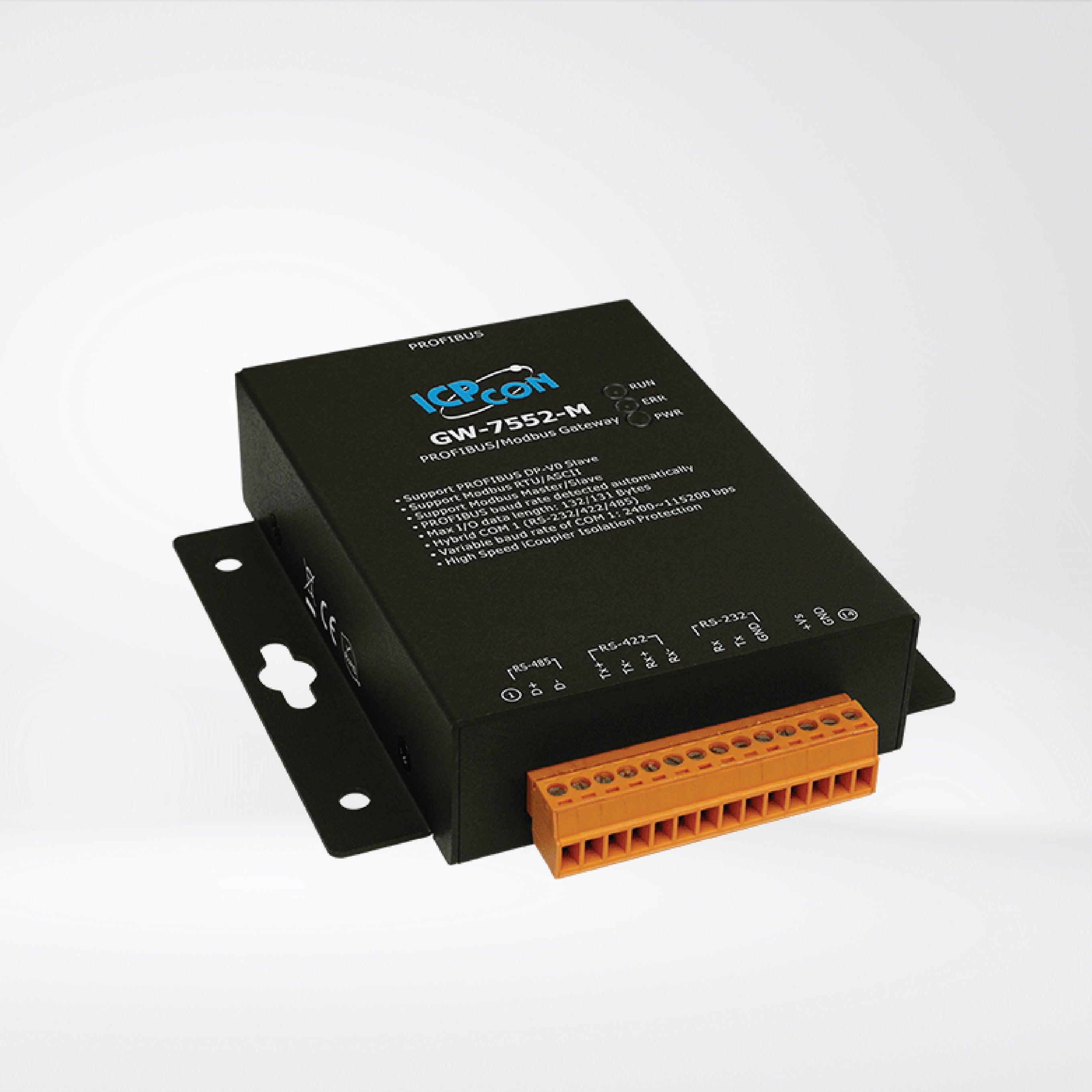 GW-7552-M PROFIBUS to Modbus RTU/ASCII Gateway - Riverplus