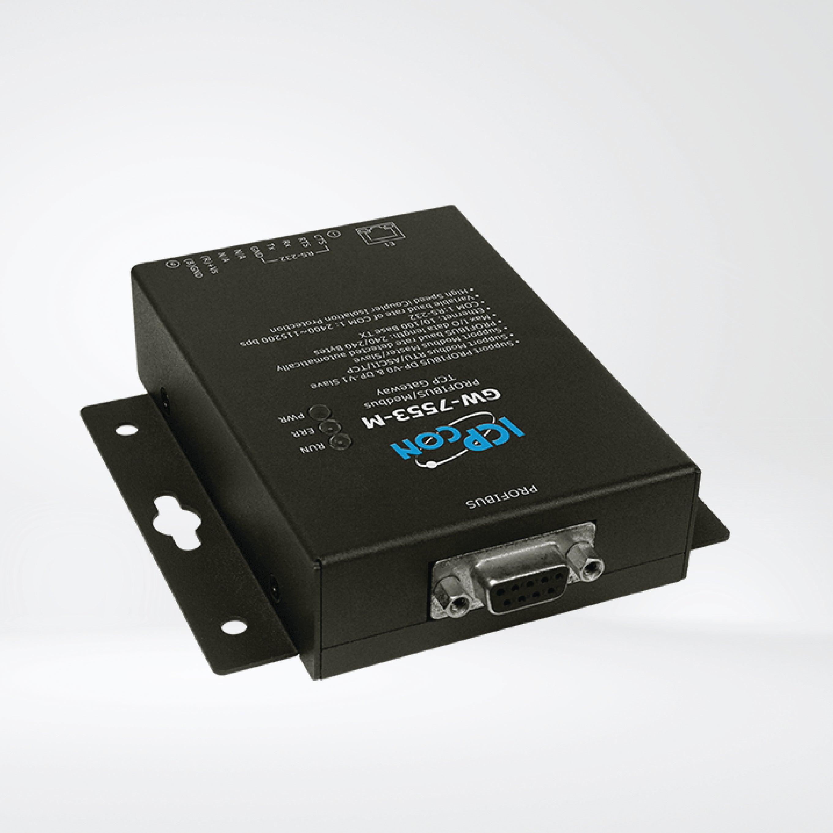 GW-7553-M PROFIBUS to Modbus TCP Gateway - Riverplus