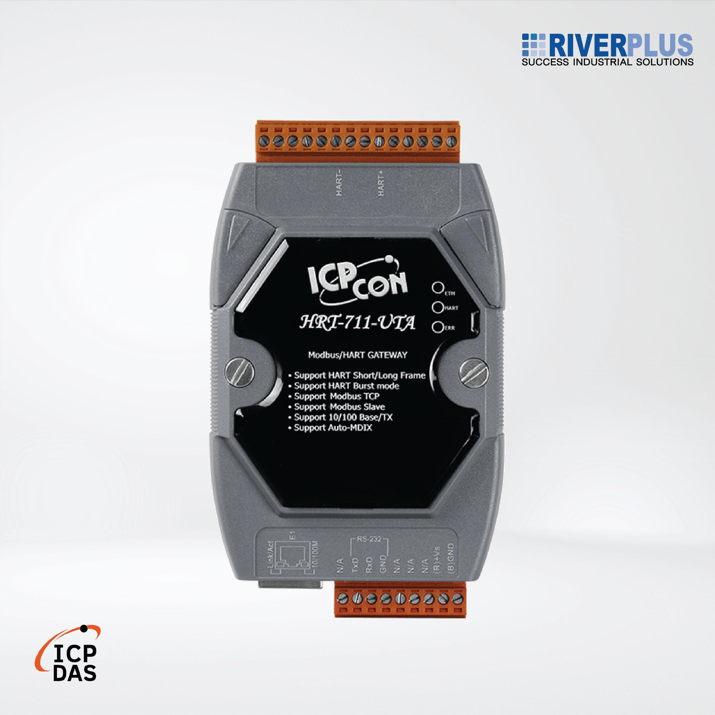 HRT-711-UTA Modbus TCP/UDP to HART Gateway (for -40 ℃ application) - Riverplus