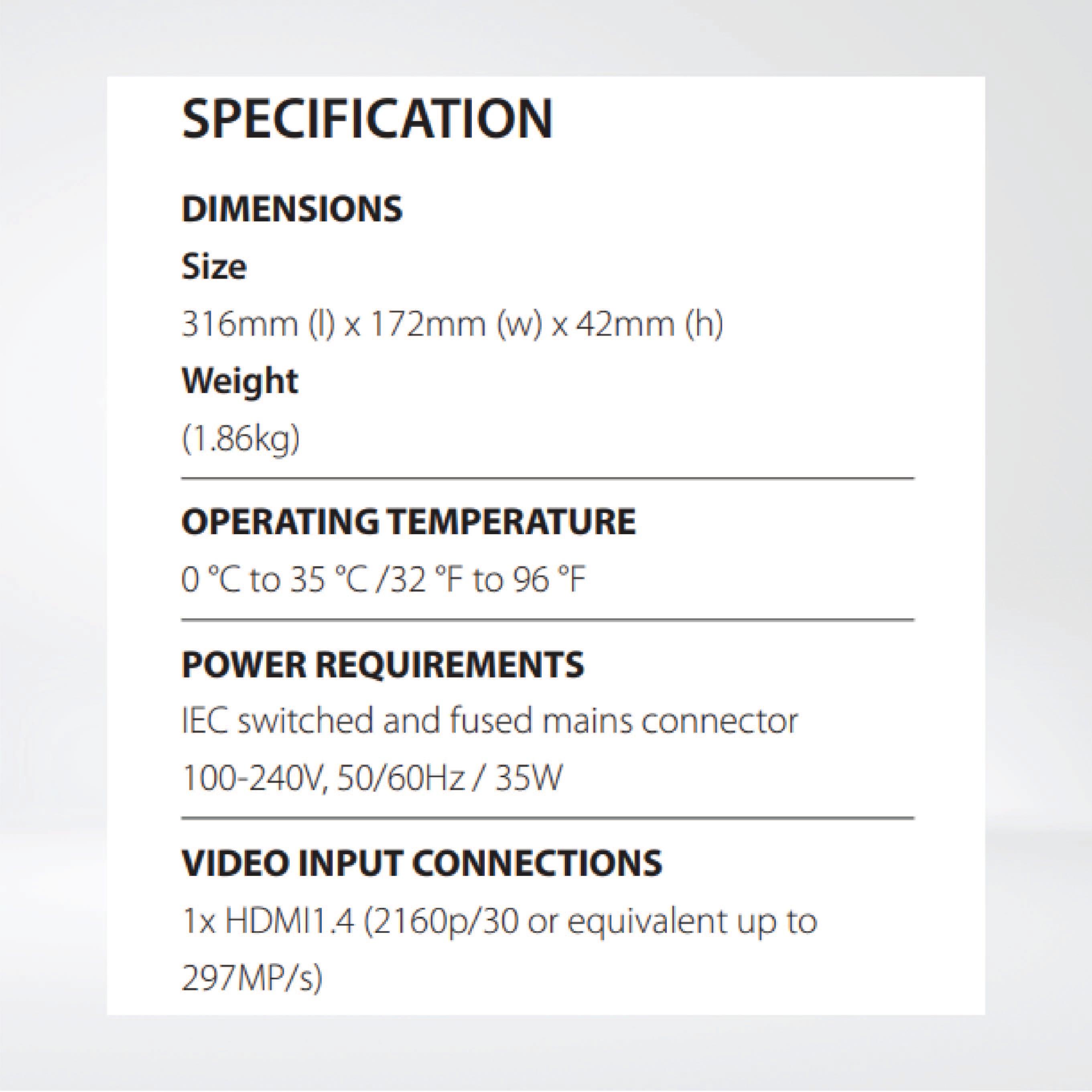 Hx4 Stand-alone controller with the capacity to run a single 4K HDMI source across four HD outputs - Riverplus