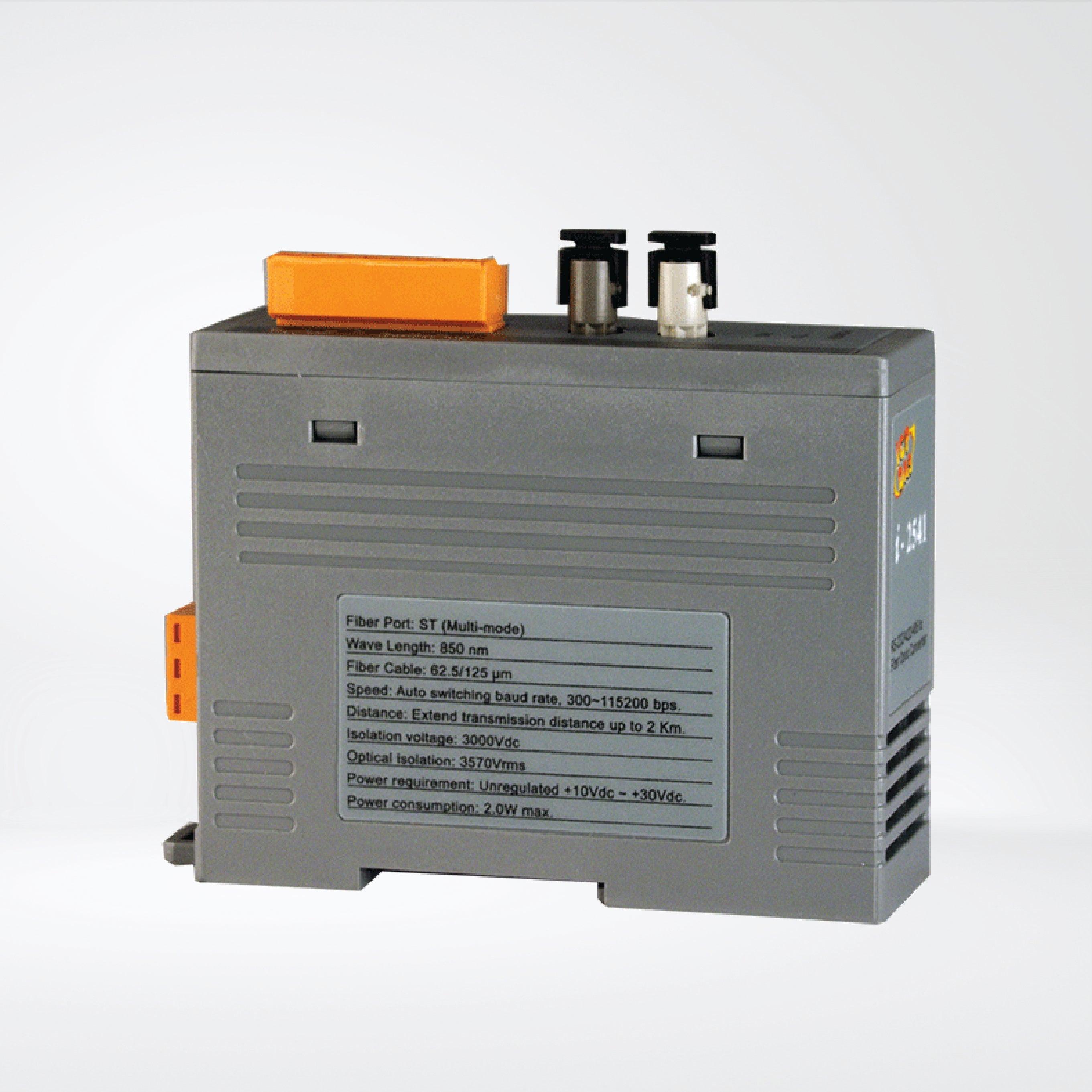 I-2541 RS-232/422/485 to Mulit-Mode Fiber optic converter - Riverplus