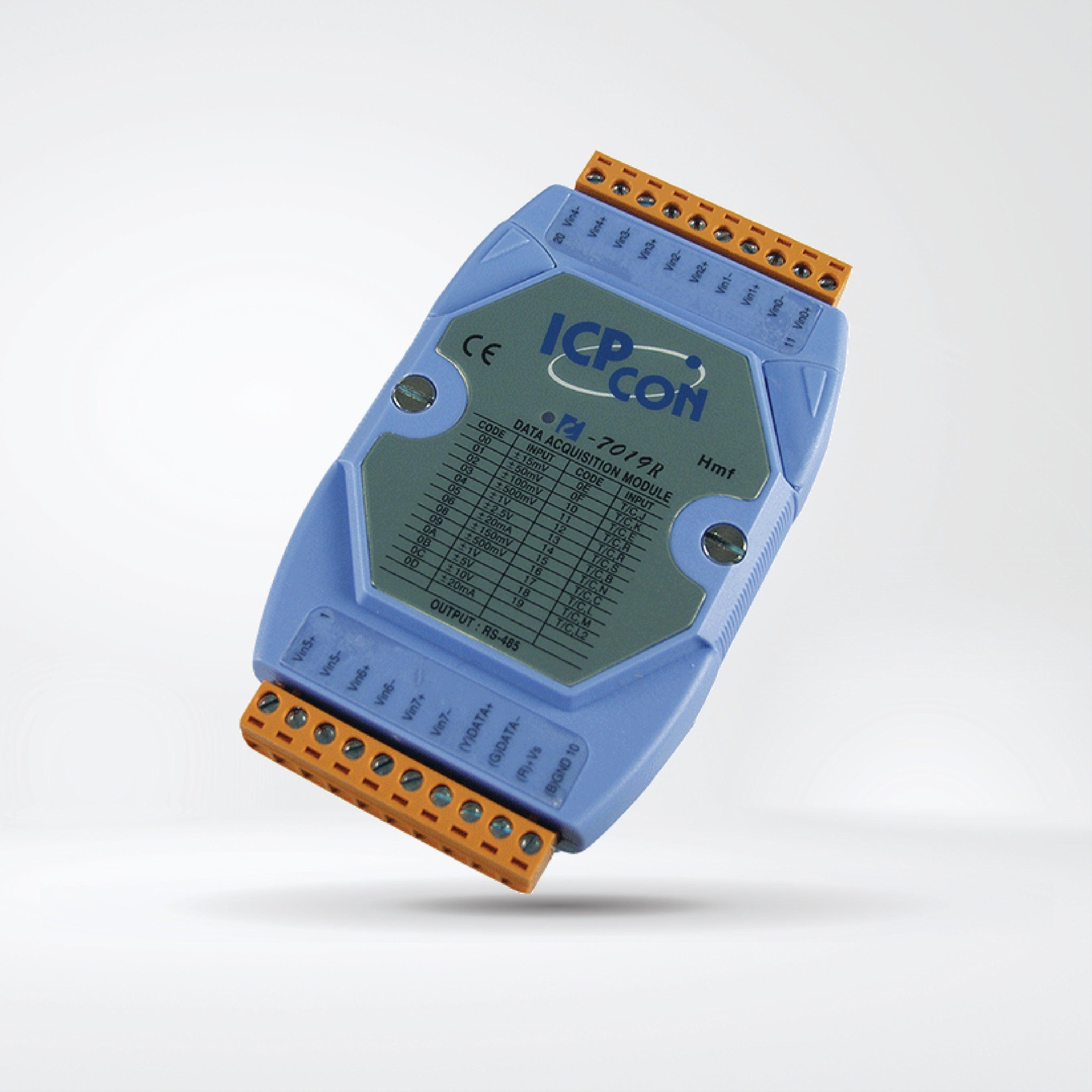 I-7019R 8-ch Universal AI Module with High Voltage Protection - Riverplus