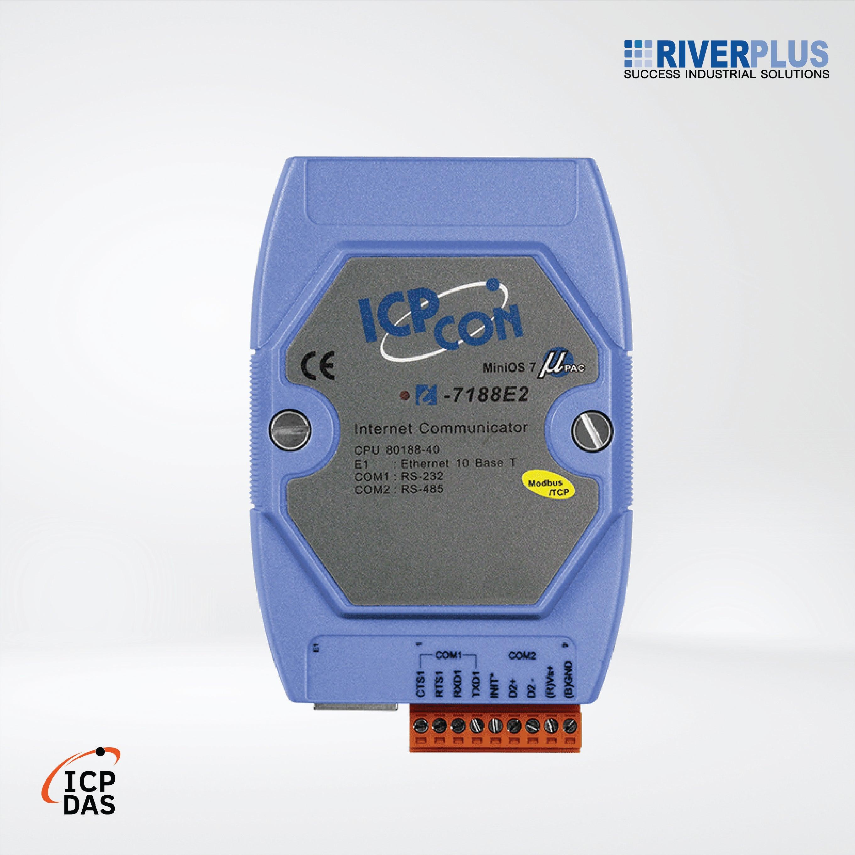 I-7188E2-MTCP Palm-sized Programmable Modbus Gateway - Riverplus