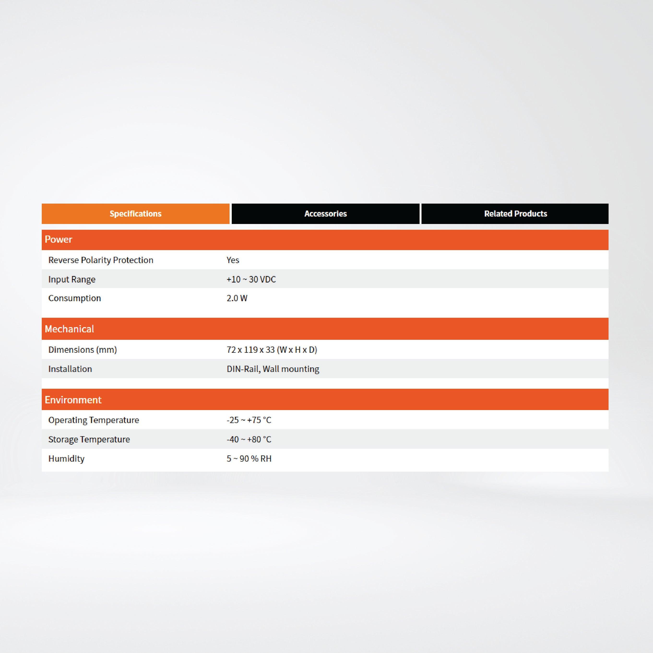 I-7521 Addressable RS-485 to RS-232/RS-485 Converter with 2 DI and 3 DO (Blue Cover) - Riverplus