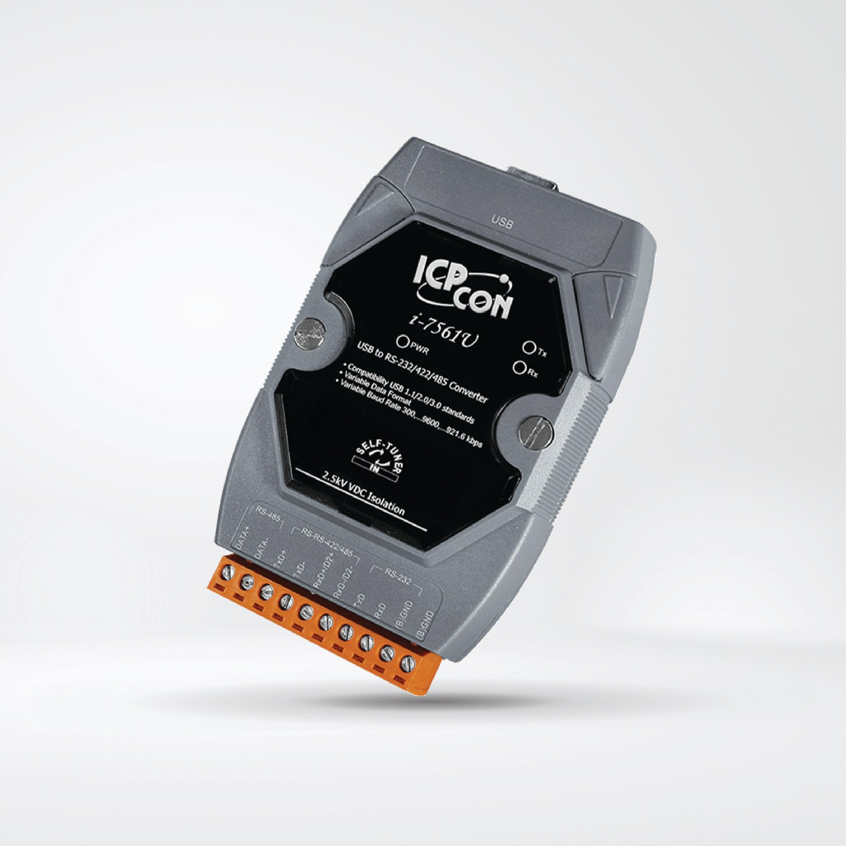 I-7561U-G High-speed USB to Isolated RS-232/422/485 Converter CA-USB18 Cable - Riverplus