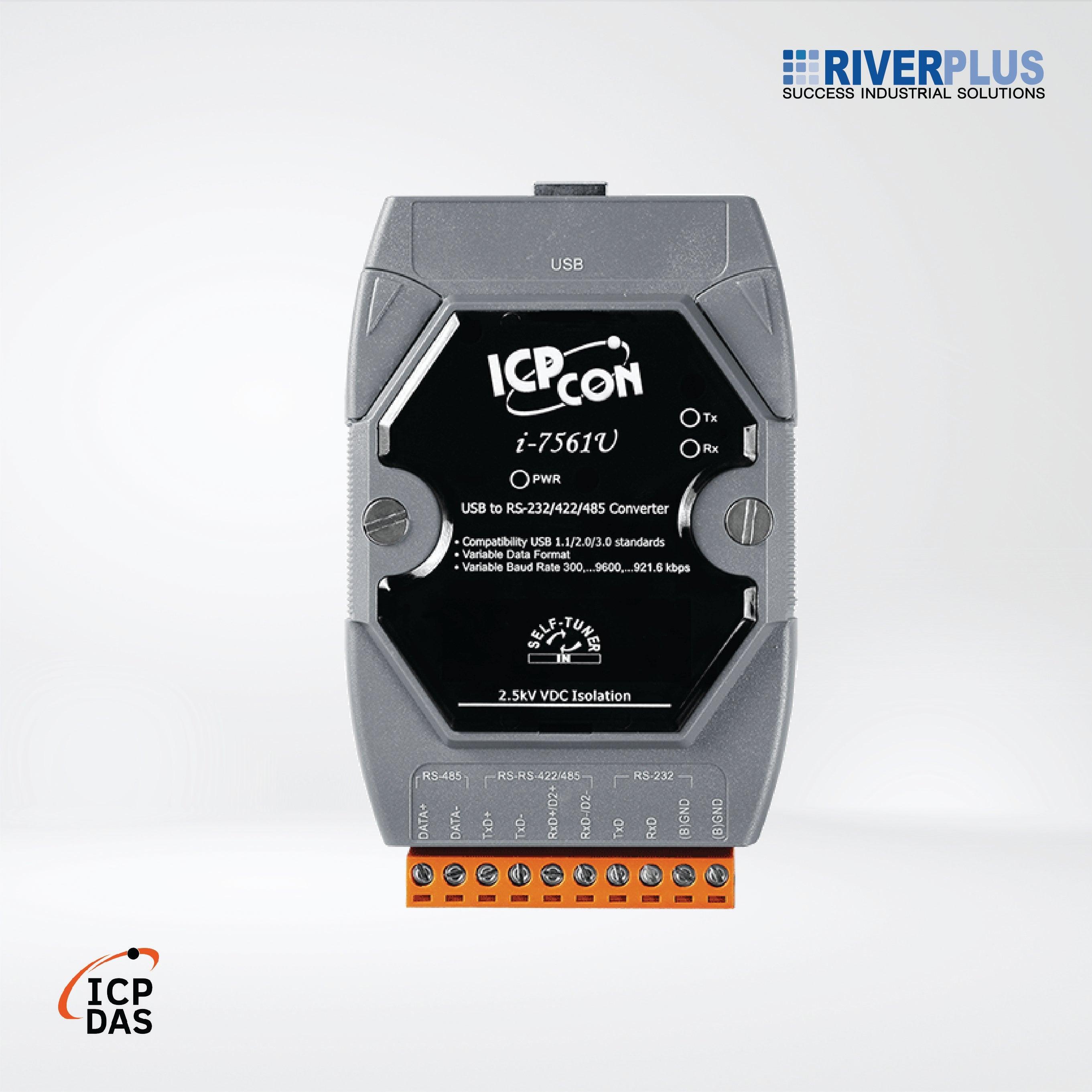 I-7561U-G High-speed USB to Isolated RS-232/422/485 Converter CA-USB18 Cable - Riverplus