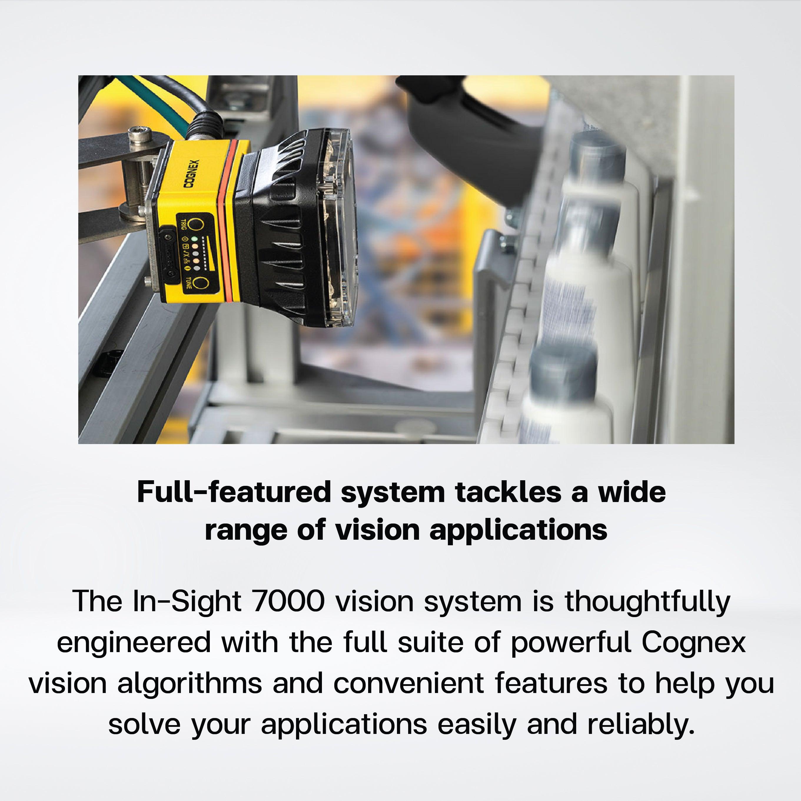 In-Sight 7000 vision system , Rugged, industrial cameras for high performance machine vision applications - Riverplus