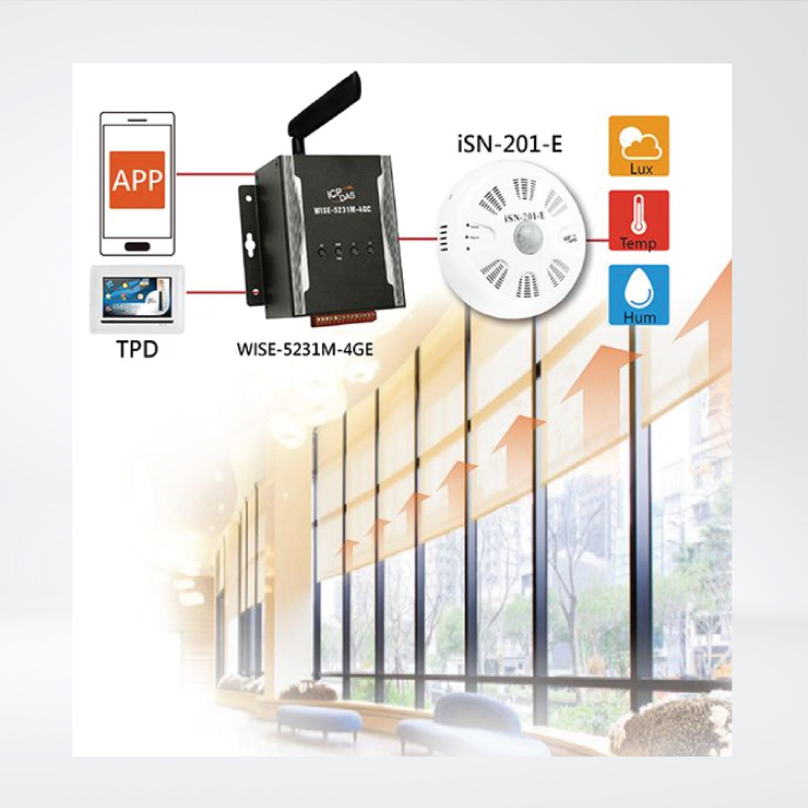 iSN-201-E Illuminance,, Temperature and Humidity Sensor Module - Riverplus