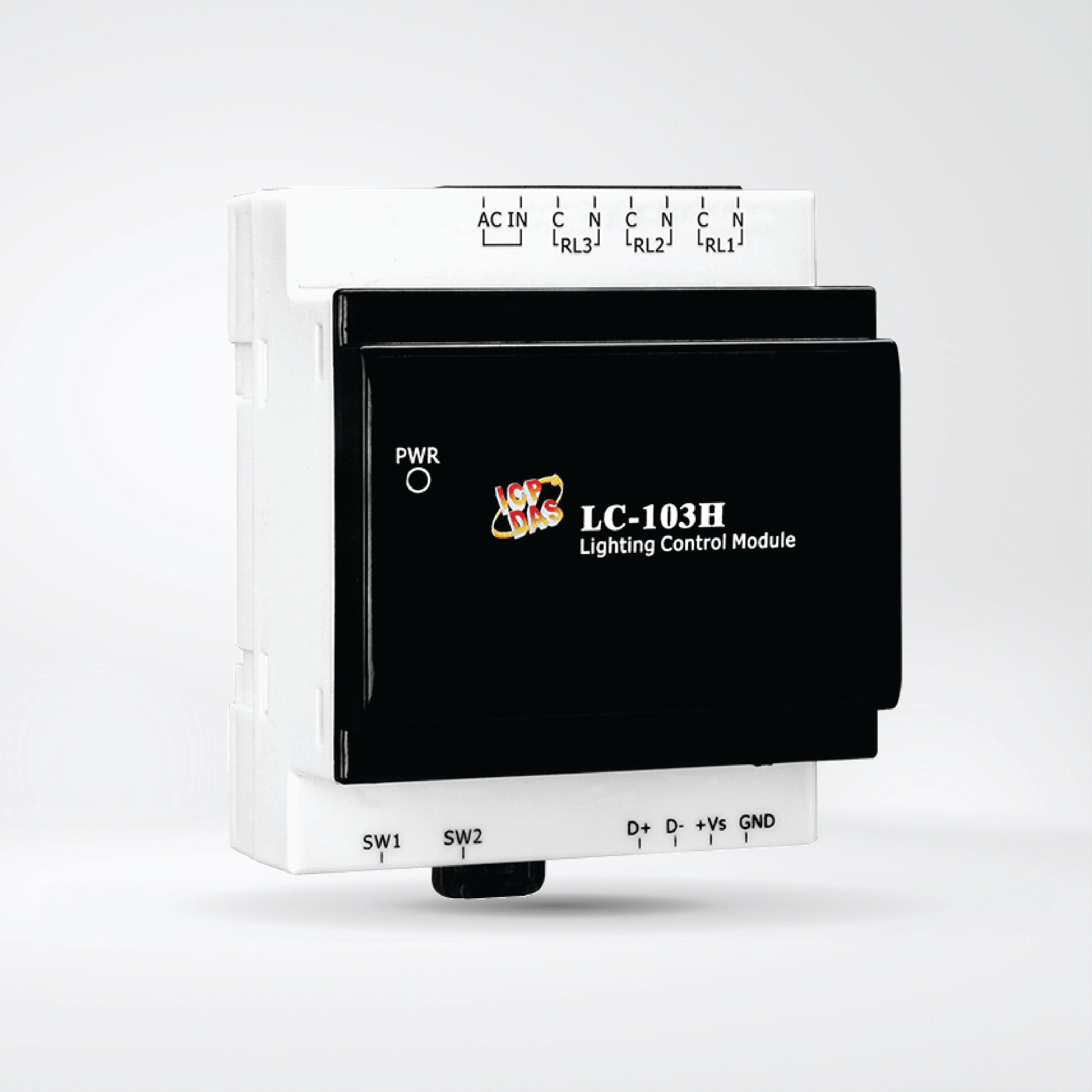 LC-103H 1-channel AC Digital Input and 3-channel Relay Output Lighting Control Module - Riverplus