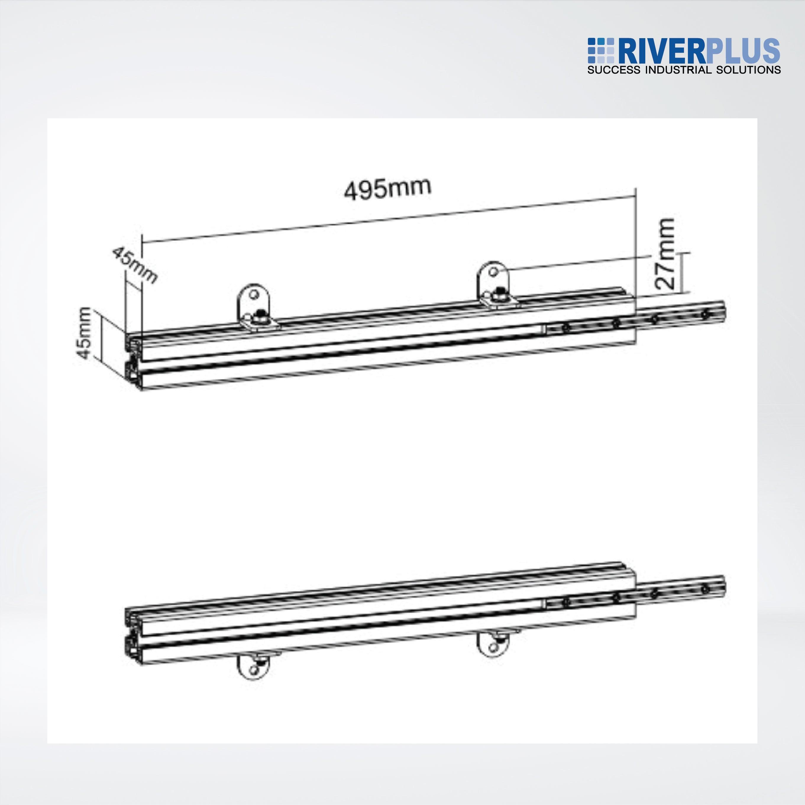 LVW06-COLUMN50 VIDEO WALL MOUNT COLUMN - Riverplus