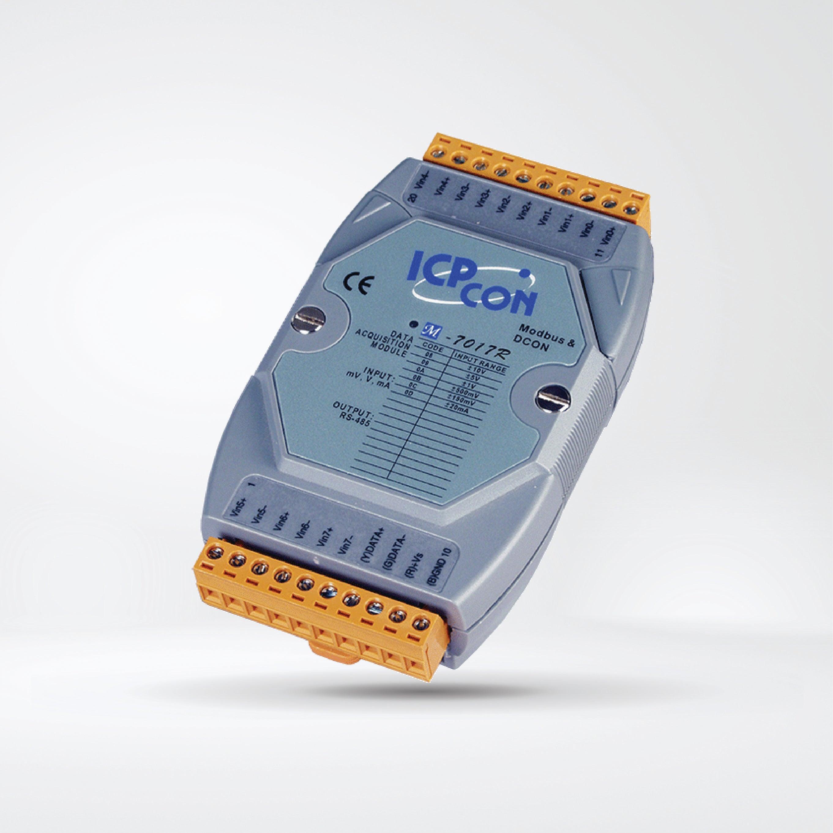 M-7017R-G 8-ch AI Module High Voltage Protection - Riverplus